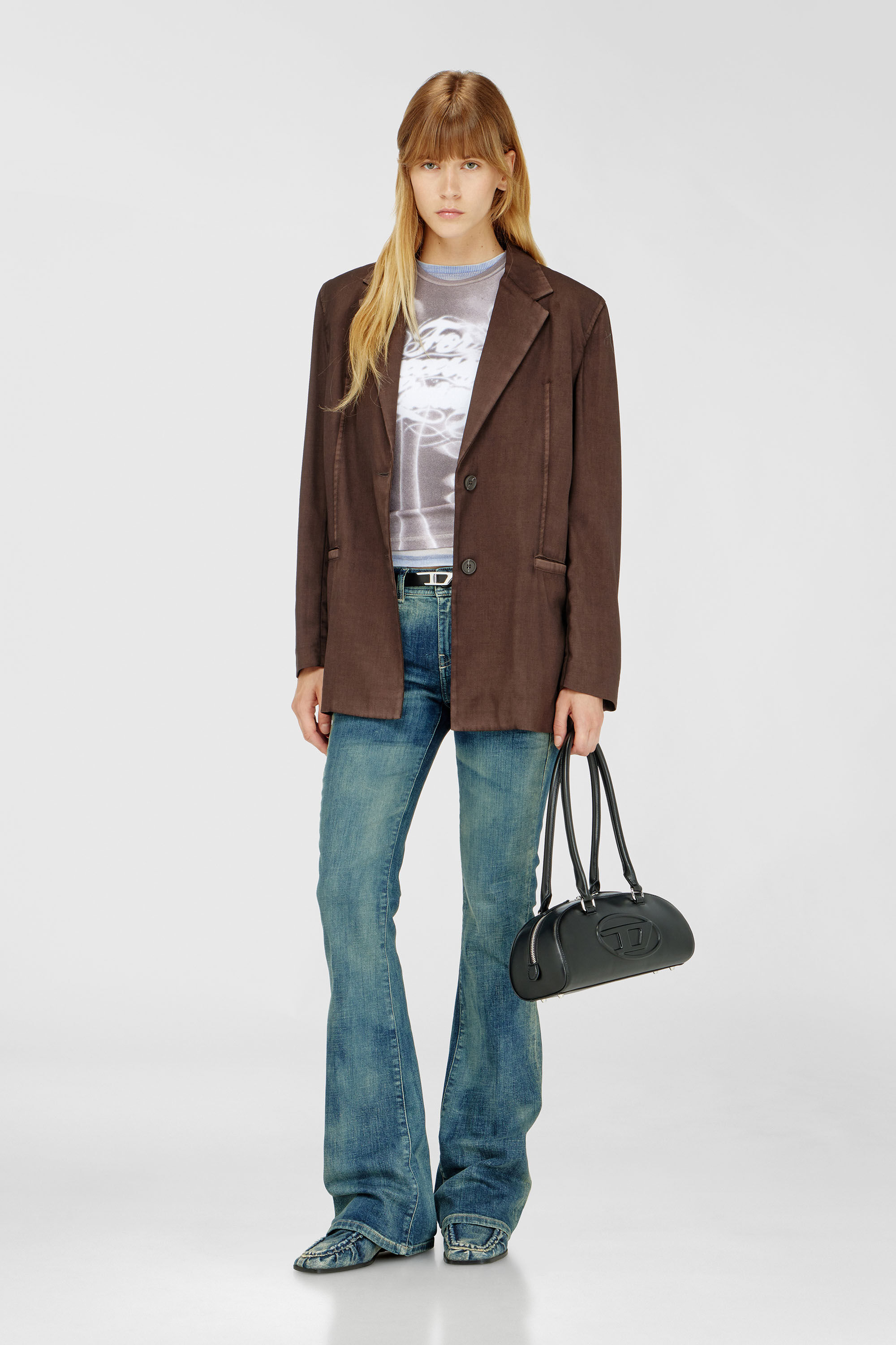 Diesel - Bootcut Jeans 1969 D-Ebbey 09P41 Femme, Bleu moyen - Image 1