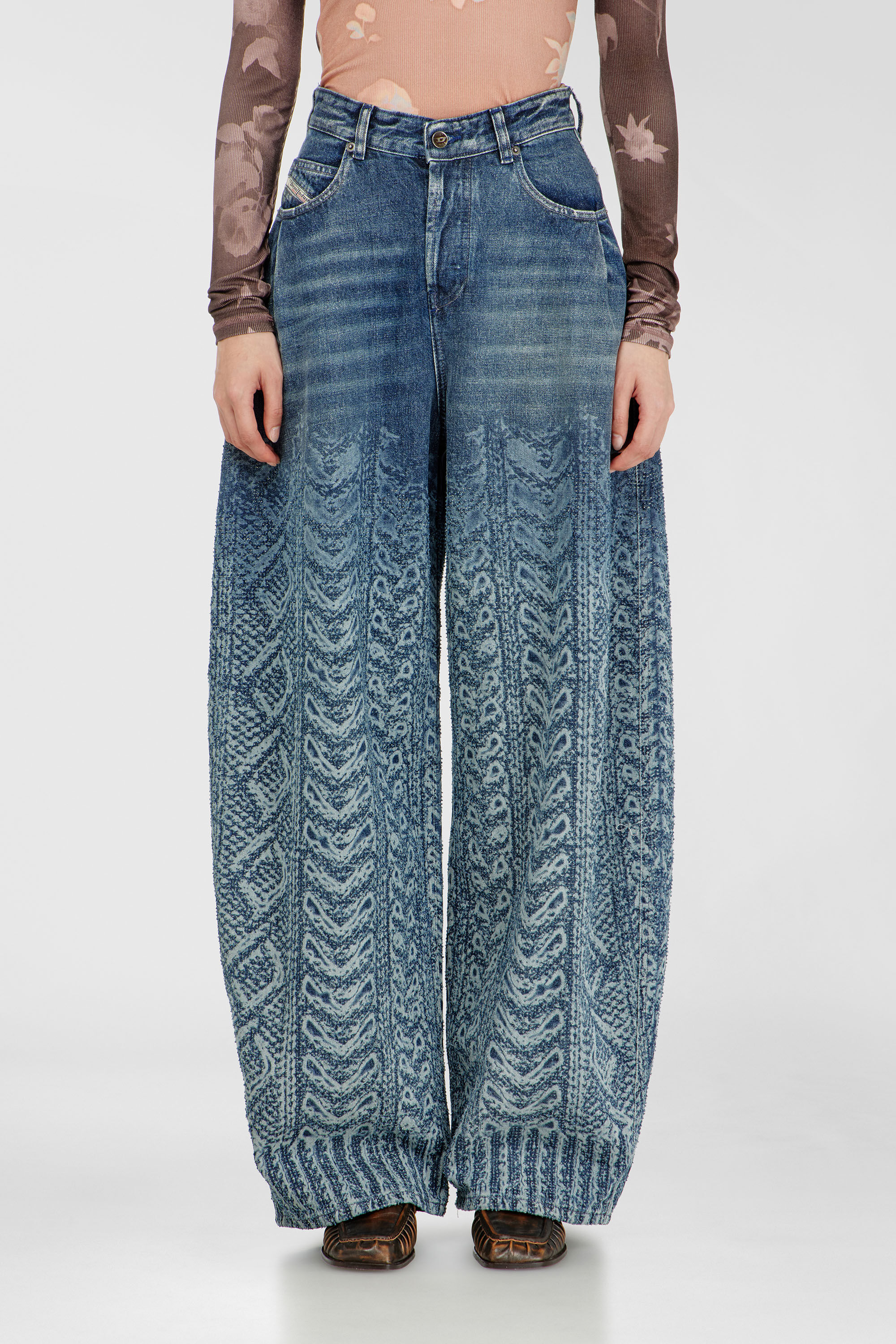 Women's Relaxed Jeans | High Waist 1987 D-Khelz | Dark Blue