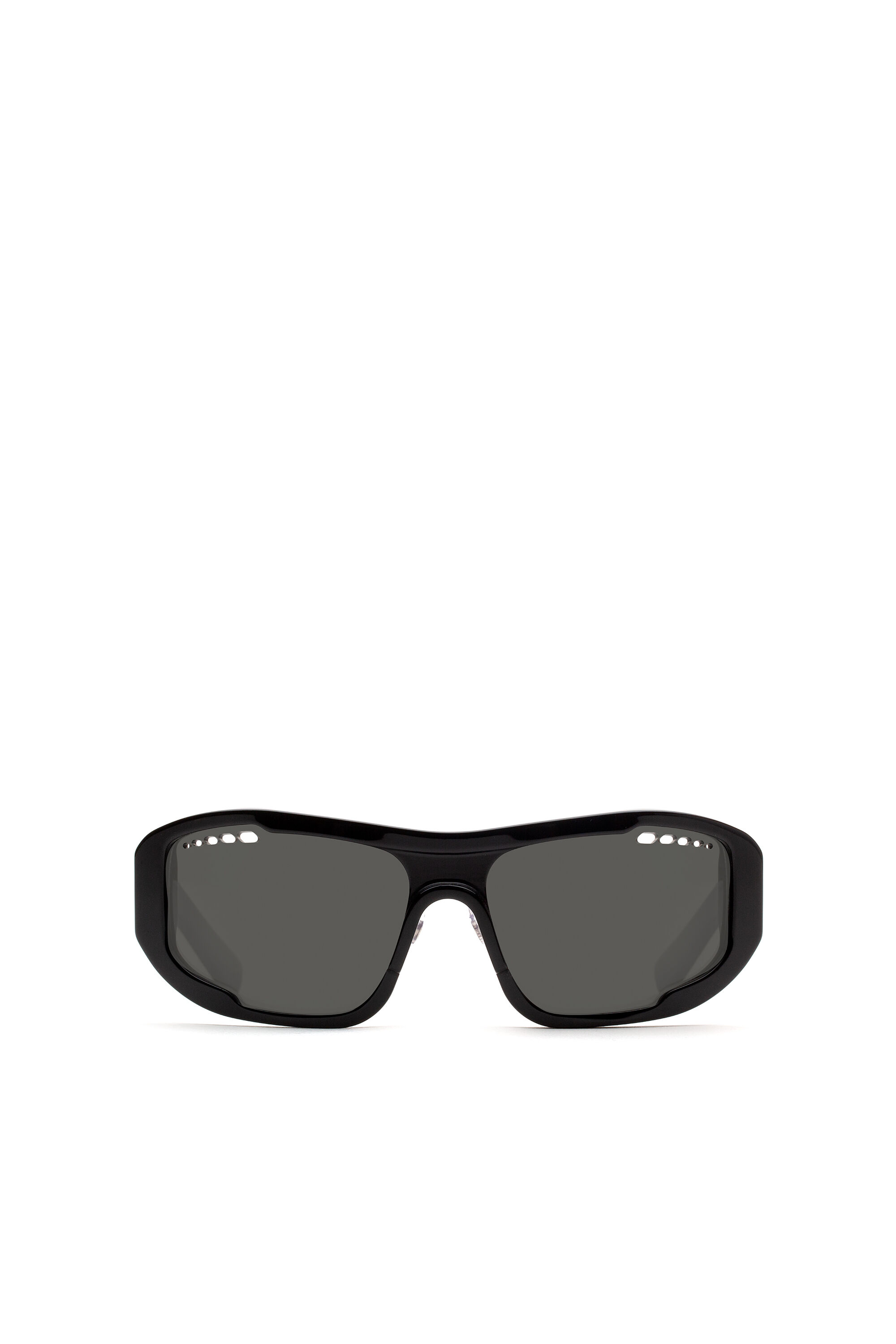 Diesel - DM0368, Lunettes de soleil à la forme enveloppante Mixte in Noir - 1
