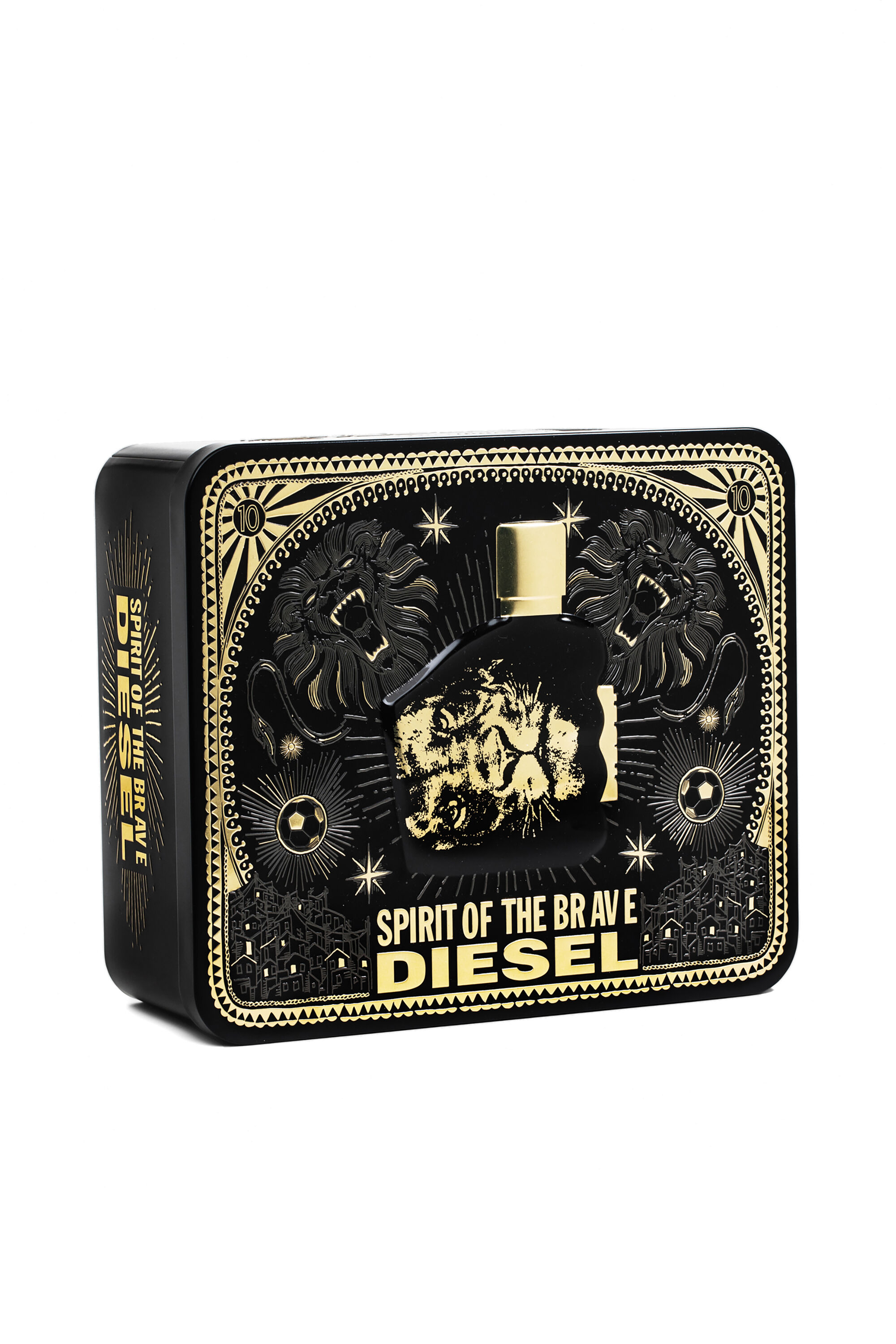 Diesel - SPIRIT OF THE BRAVE 75ML METAL GIFT SET, Set de regalo SPIRIT OF THE BRAVE Hombre in Negro - 3