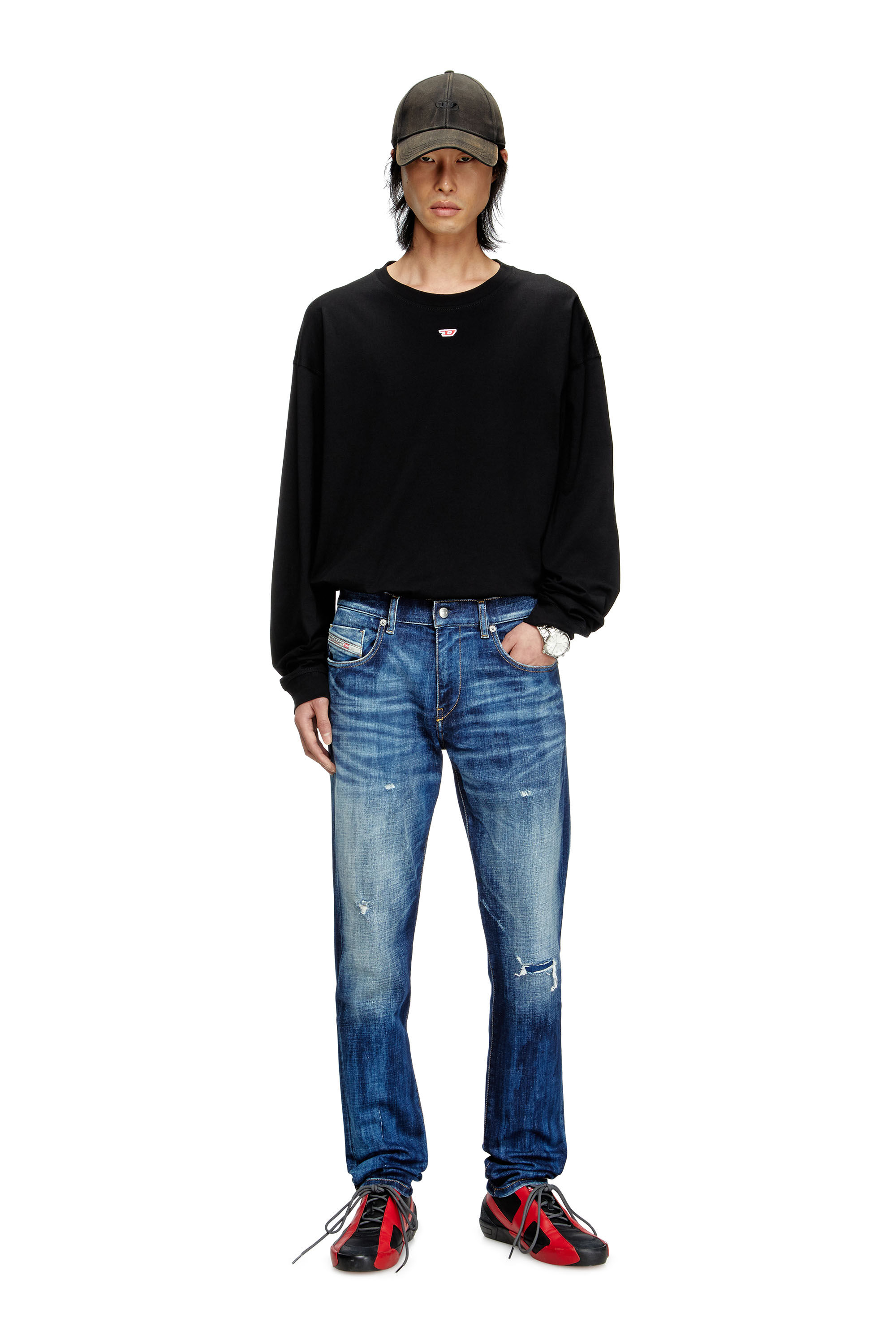 Men's Slim Jeans | Dark Blue | Diesel 2019 D-Strukt