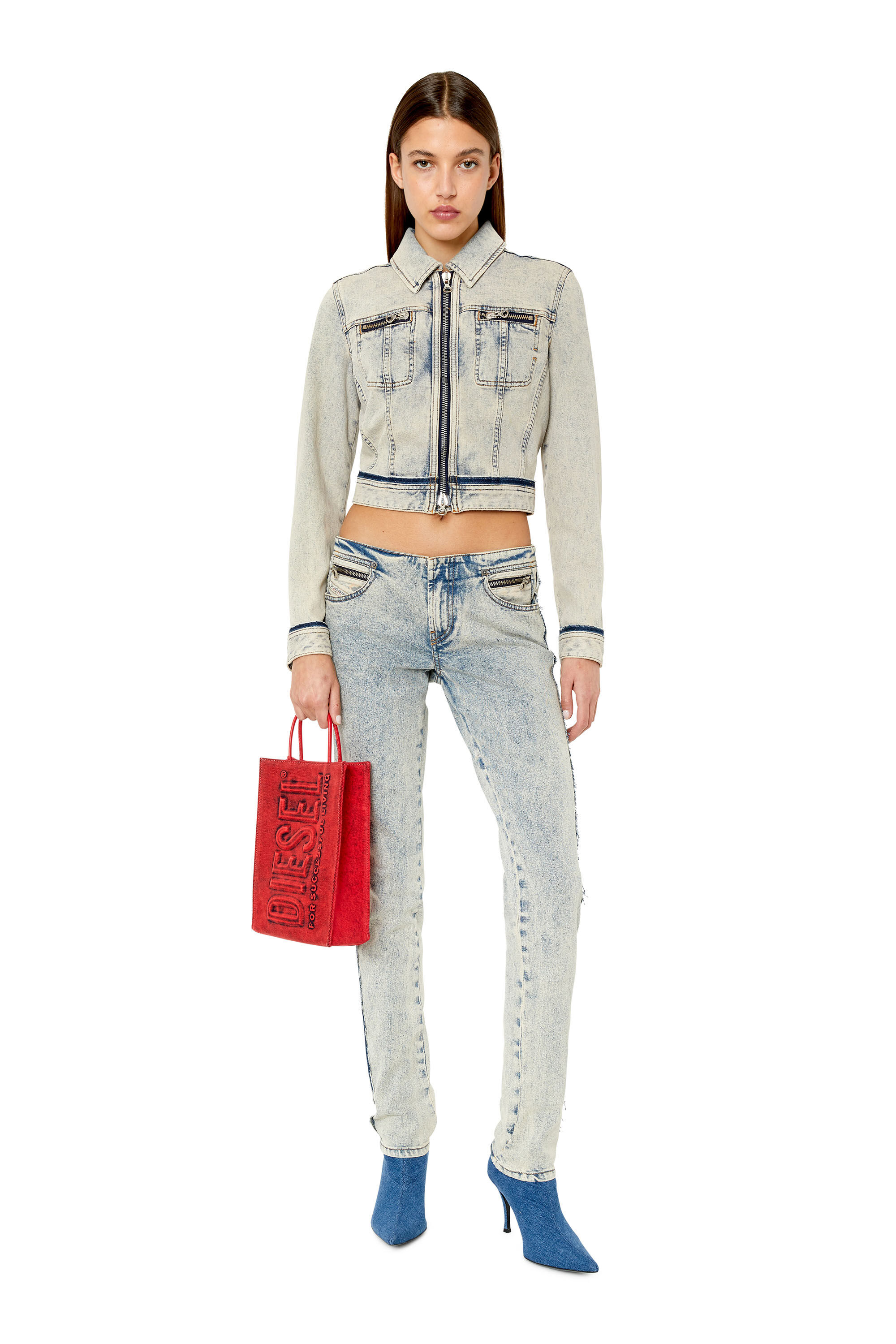 Diesel - Skinny Jeans D-Tail 09F12, Skinny Jeans - D-Tail Femme in Bleu - 1