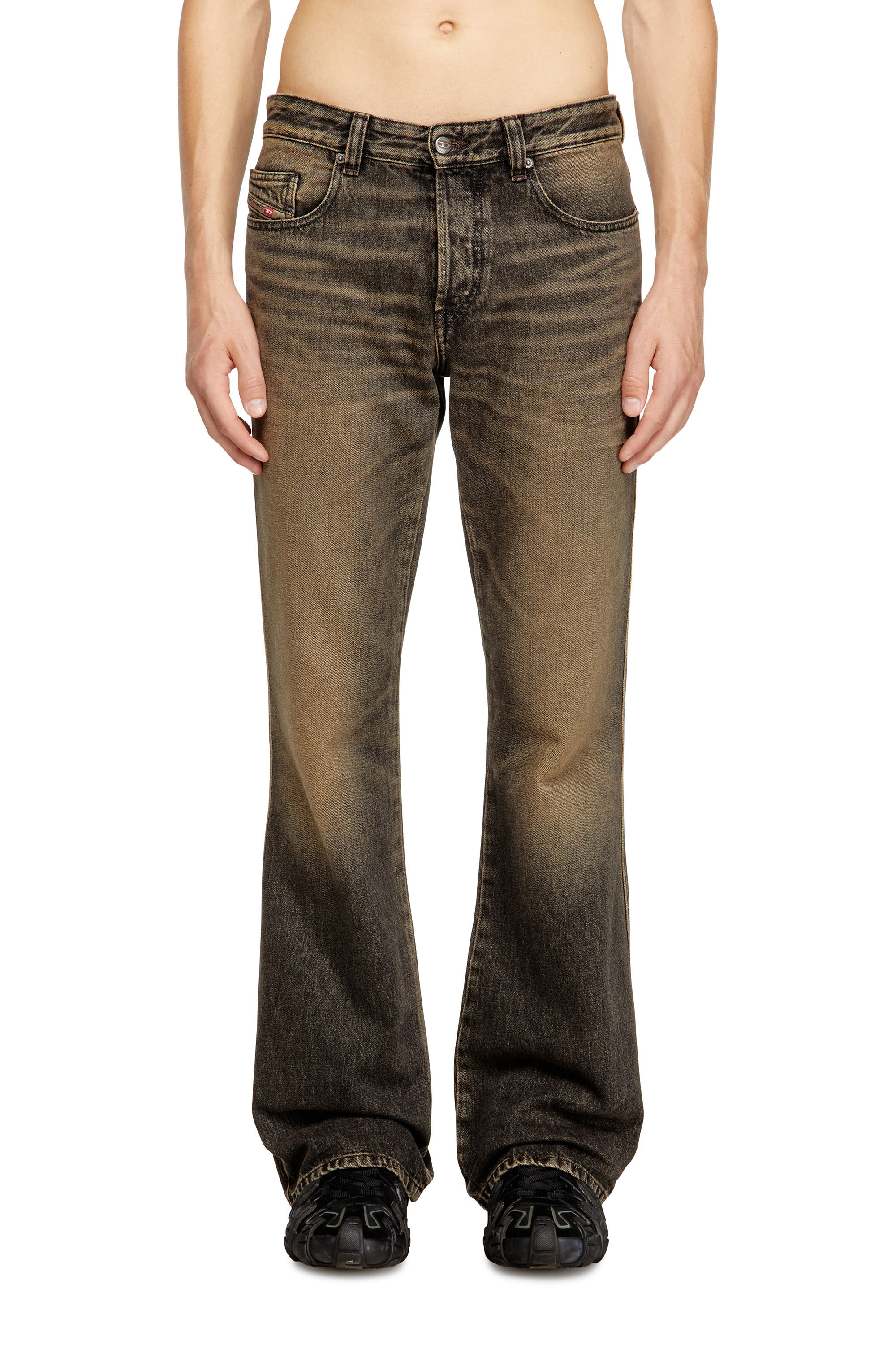 Diesel - Male's Bootcut Jeans 1998 D-Buck 007AX, Black/Dark Grey - 3