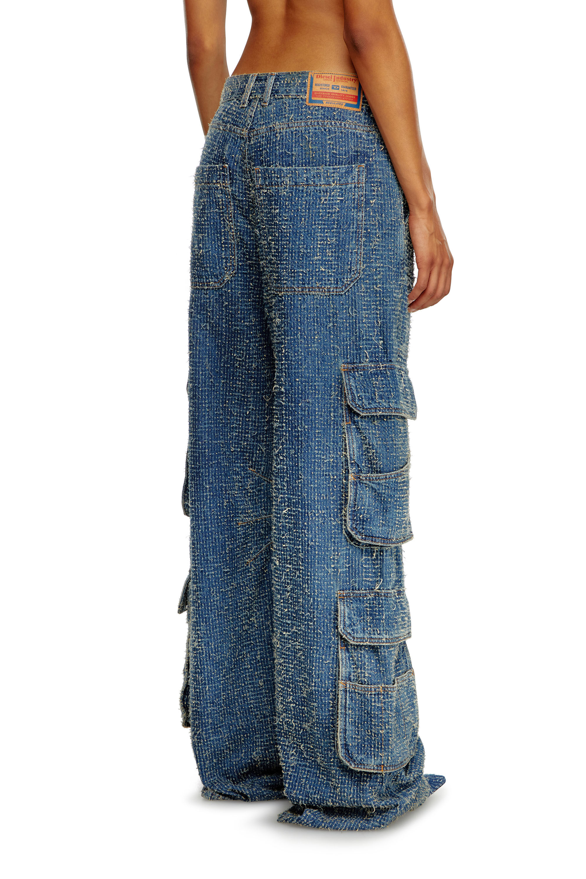 Diesel - Relaxed Jeans 1996 D-Sire 0PGAH Femme, Bleu moyen - Image 4