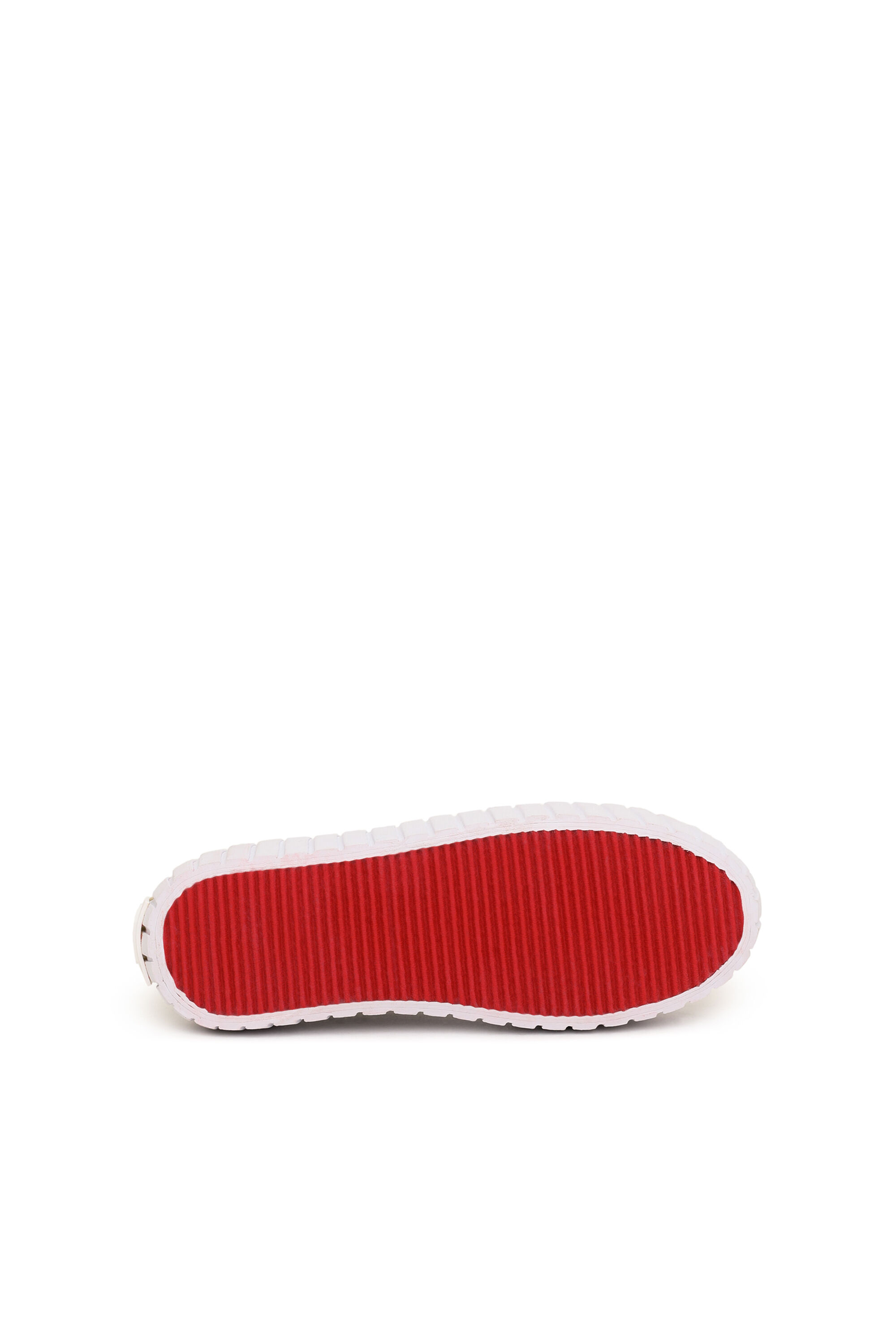 Diesel - S-HANAMI MID W, Female's High-top flatform sneaker in leather in White - 4