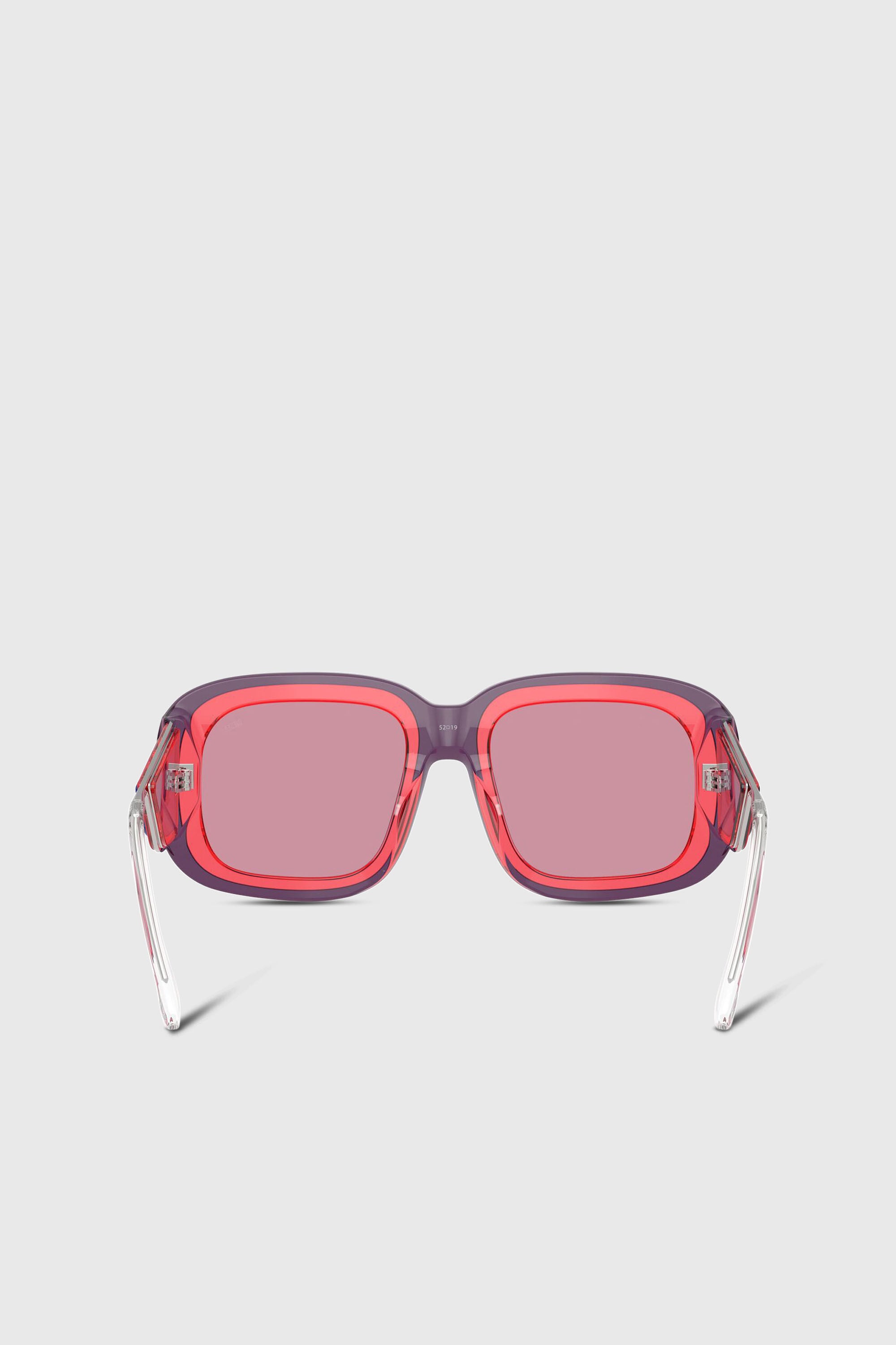 Diesel - 0DL2015U, Unisex's Square sunglasses in Pink - 3