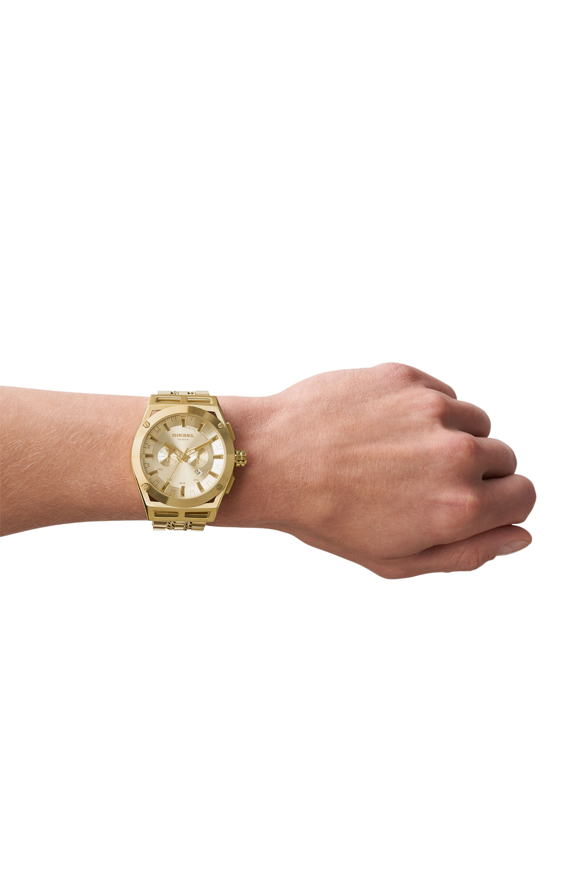 DZ4580 Man: Timeframe Chronograph Stainless Steel Watch | Diesel