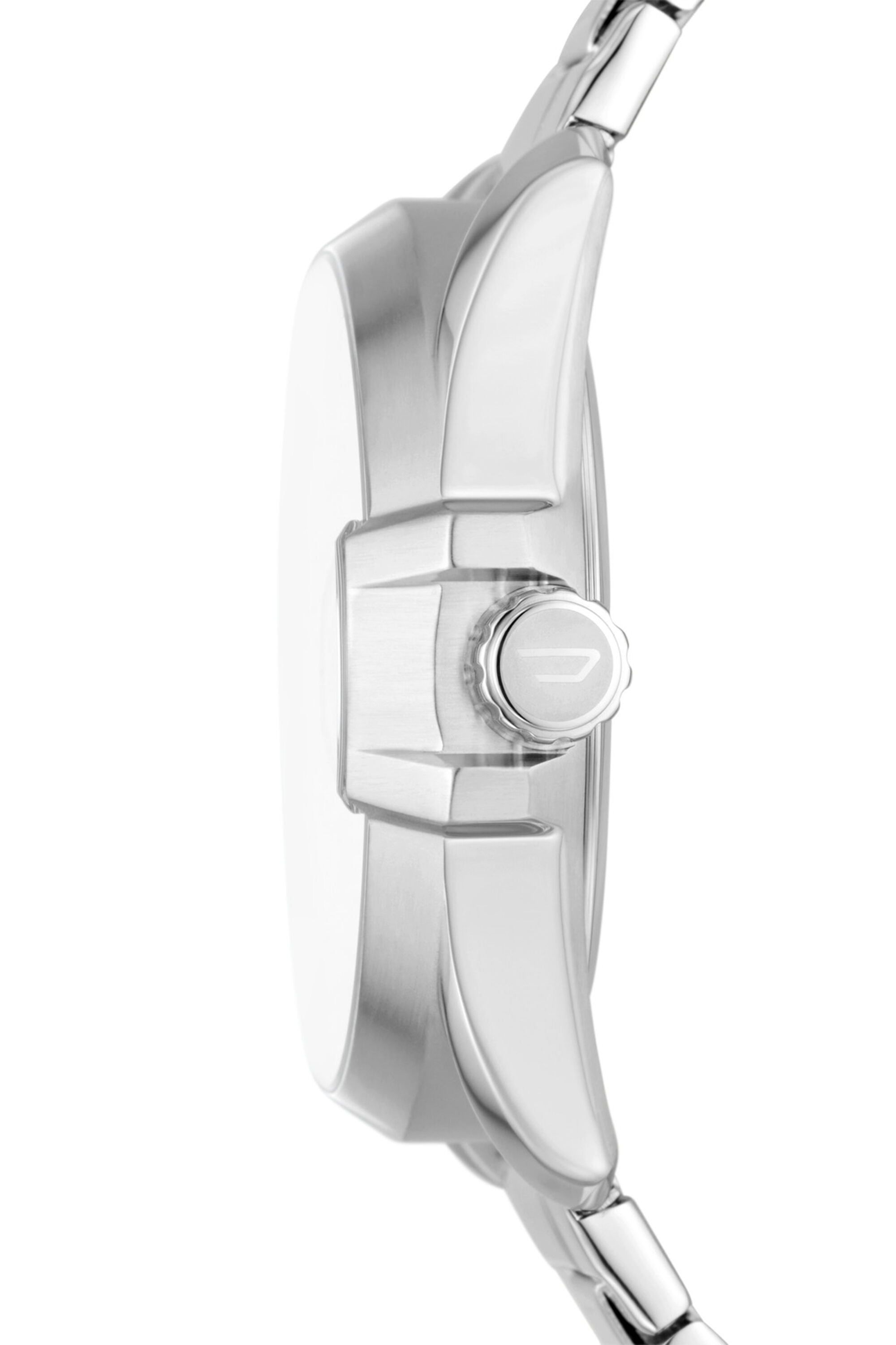 Diesel - DZ1992, Montre MS9 avec mouvement date à trois aiguilles en acier inoxydable Mixte in Gris argenté - 3