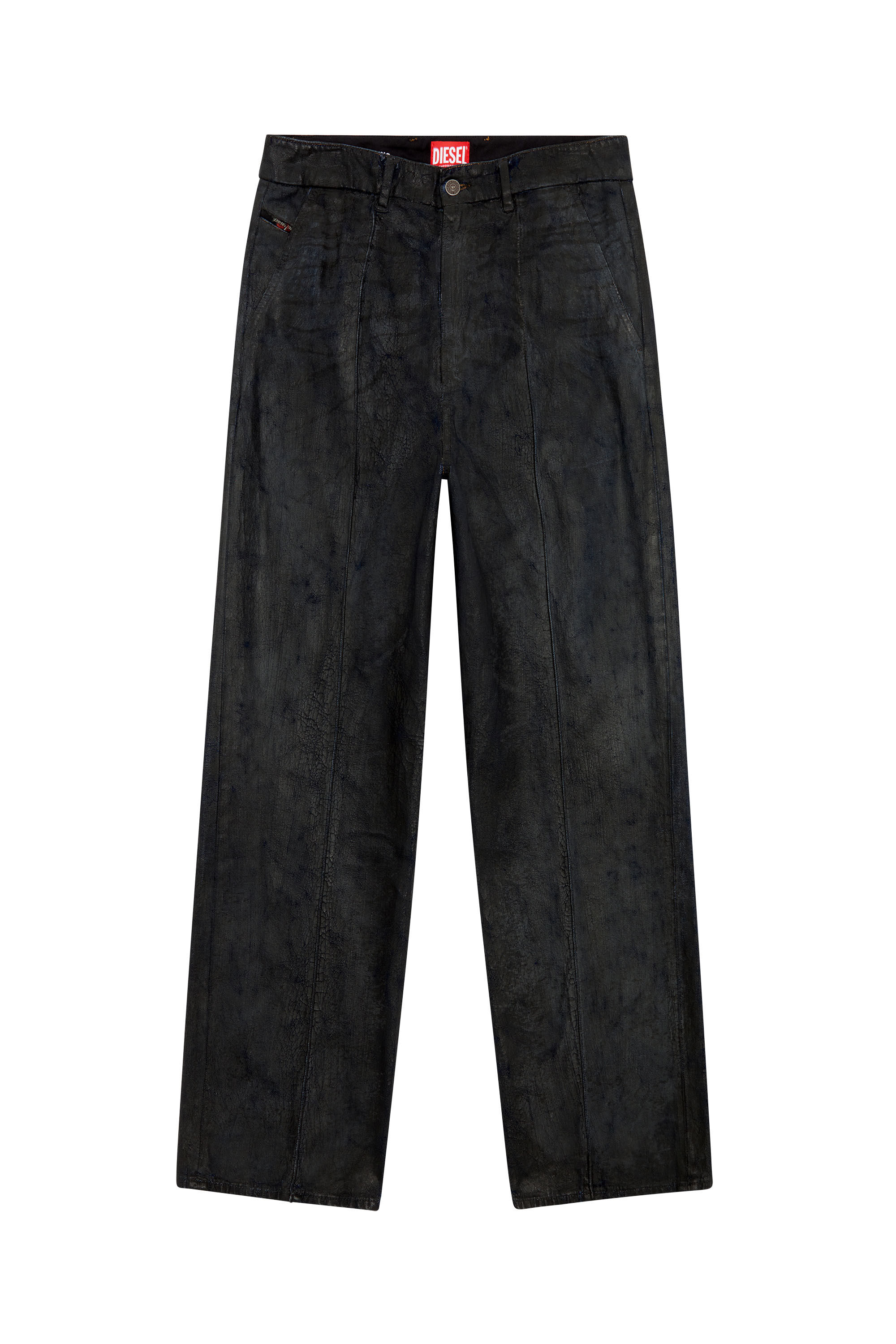 Diesel - Relaxed Jeans D-Chino-Work 0PGAZ Homme, Noir - Image 2