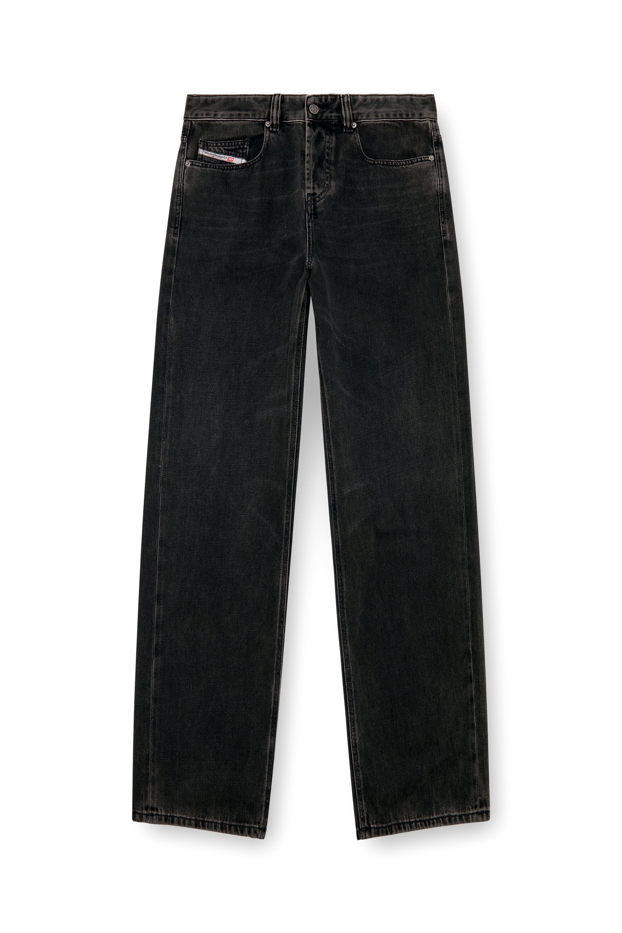 Men's Regular Jeans | Black/Dark grey | Diesel 2001 D-Macro