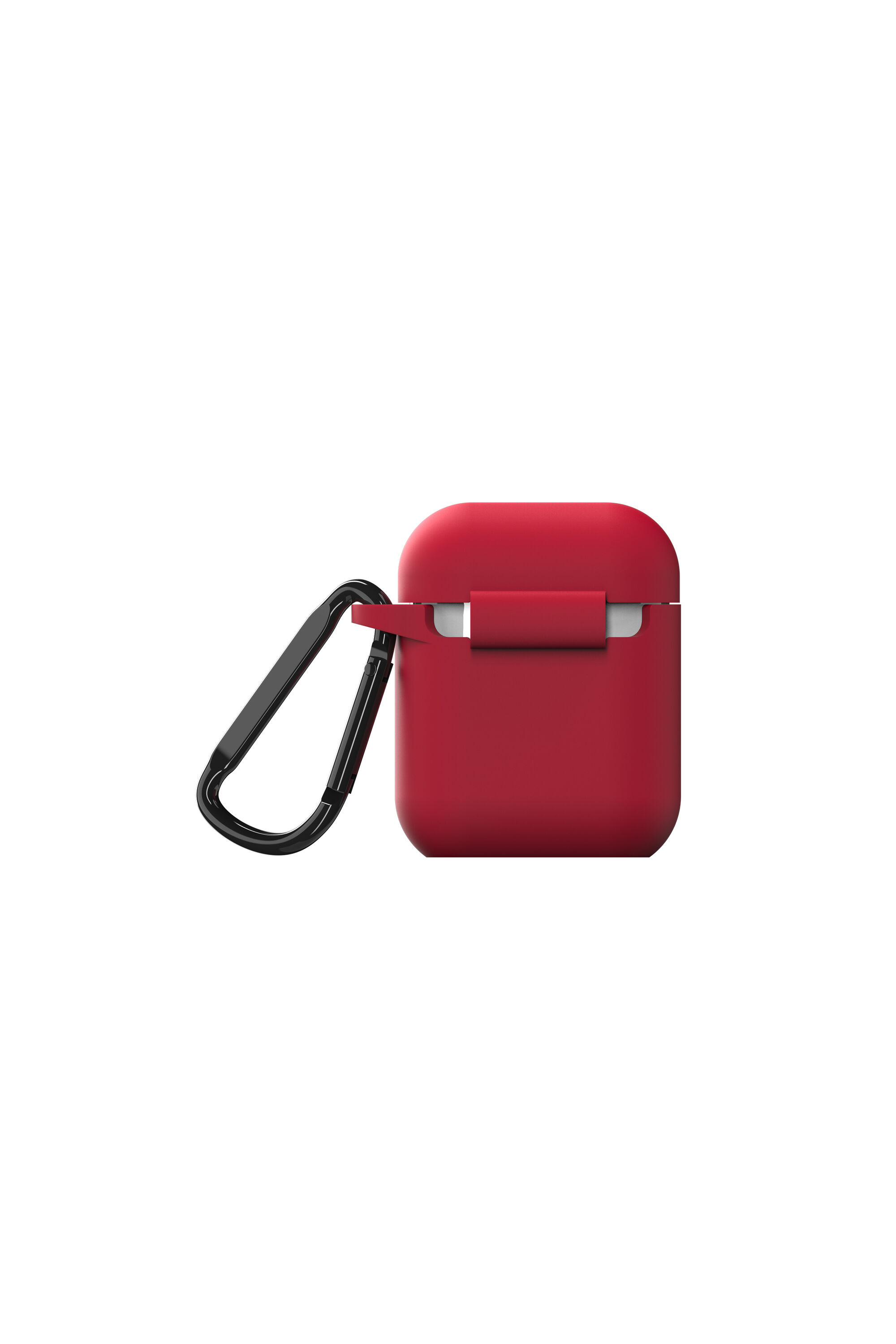 Diesel - 45832 AIRPOD CASE, Étui en silicone pour AirPods Mixte in Rouge - 2