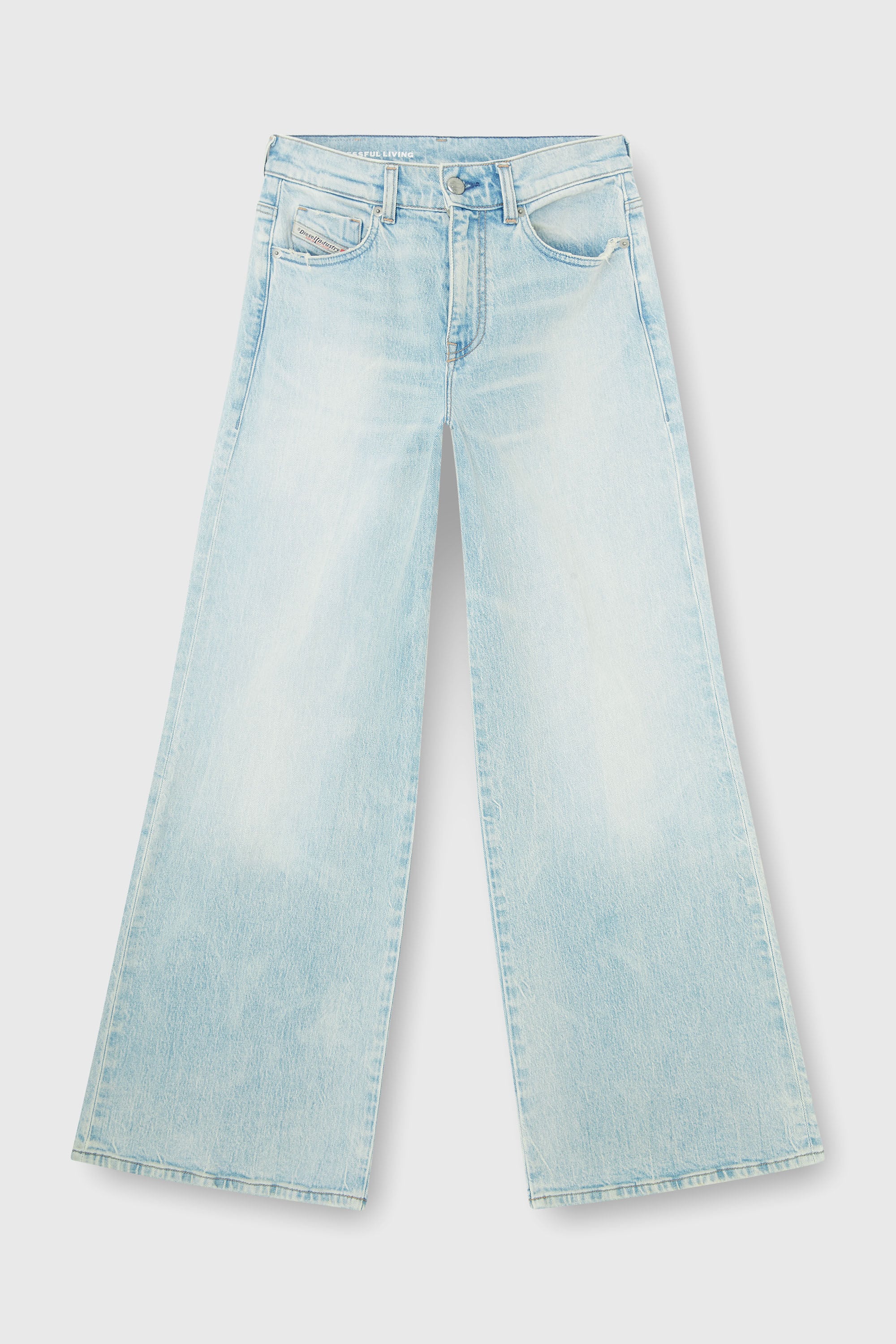 Diesel - Female's Flare Jeans 1978 D-Akemi 0KBBX, Light Blue - 6