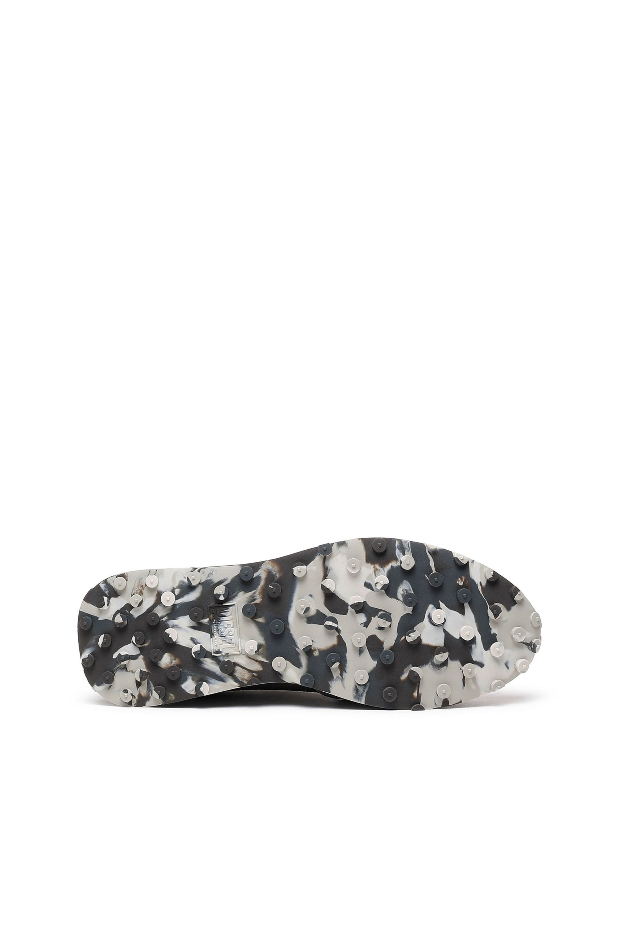 Diesel - S-RACER LC, S-Racer Lc - Sneakers en mesh et daim avec semelle camouflage Homme in Beige - 5