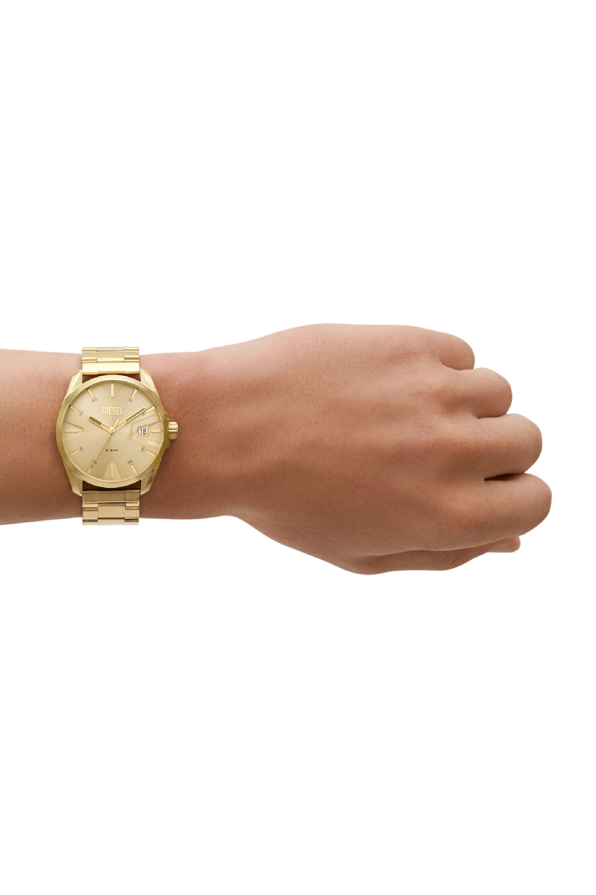 Diesel - DZ2163SET, Ensemble de montre MS9 et collier Mixte in Doré - 4
