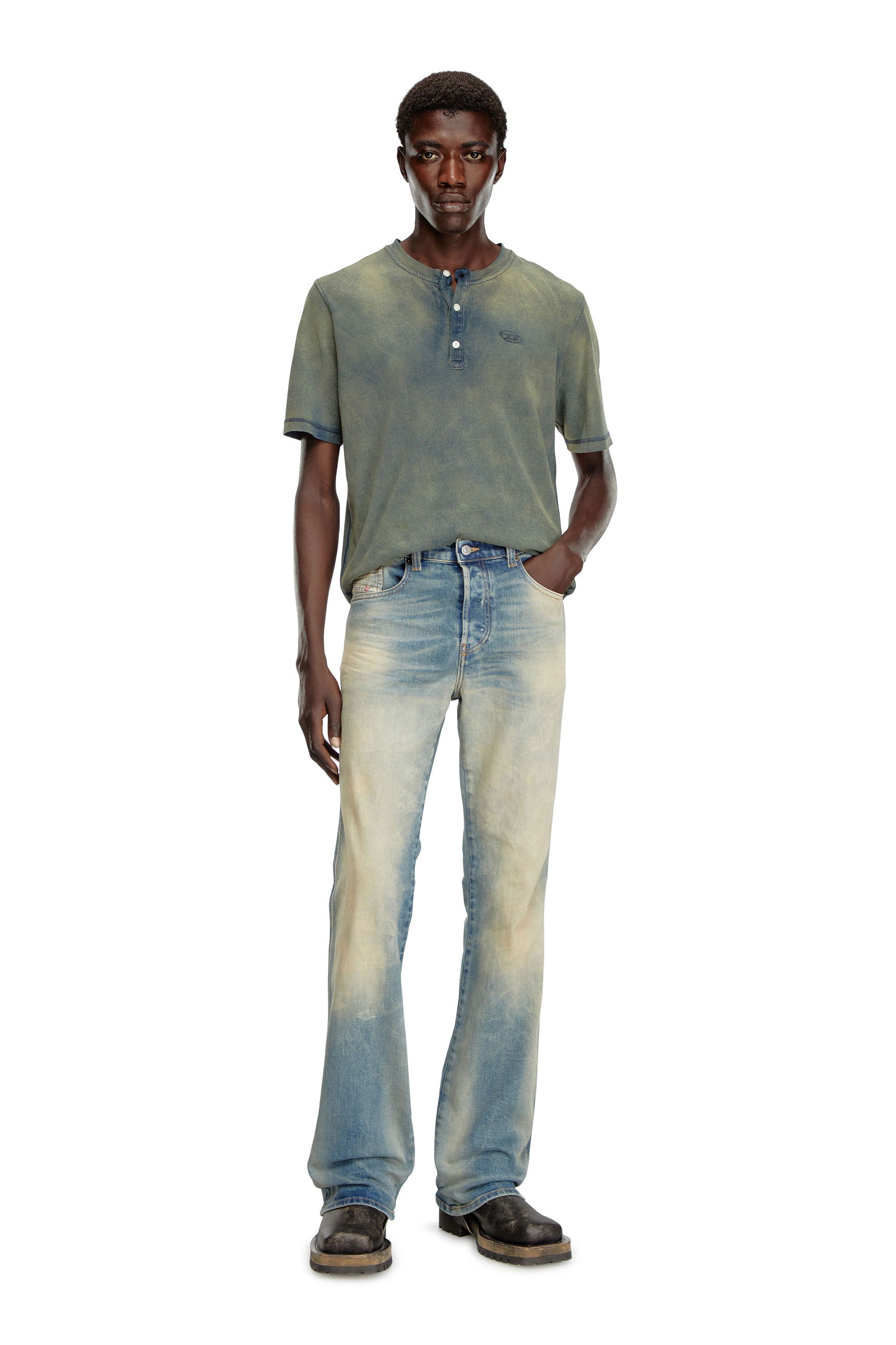 Diesel - Male's Bootcut Jeans 1998 D-Buck 09H78, Medium Blue - 1