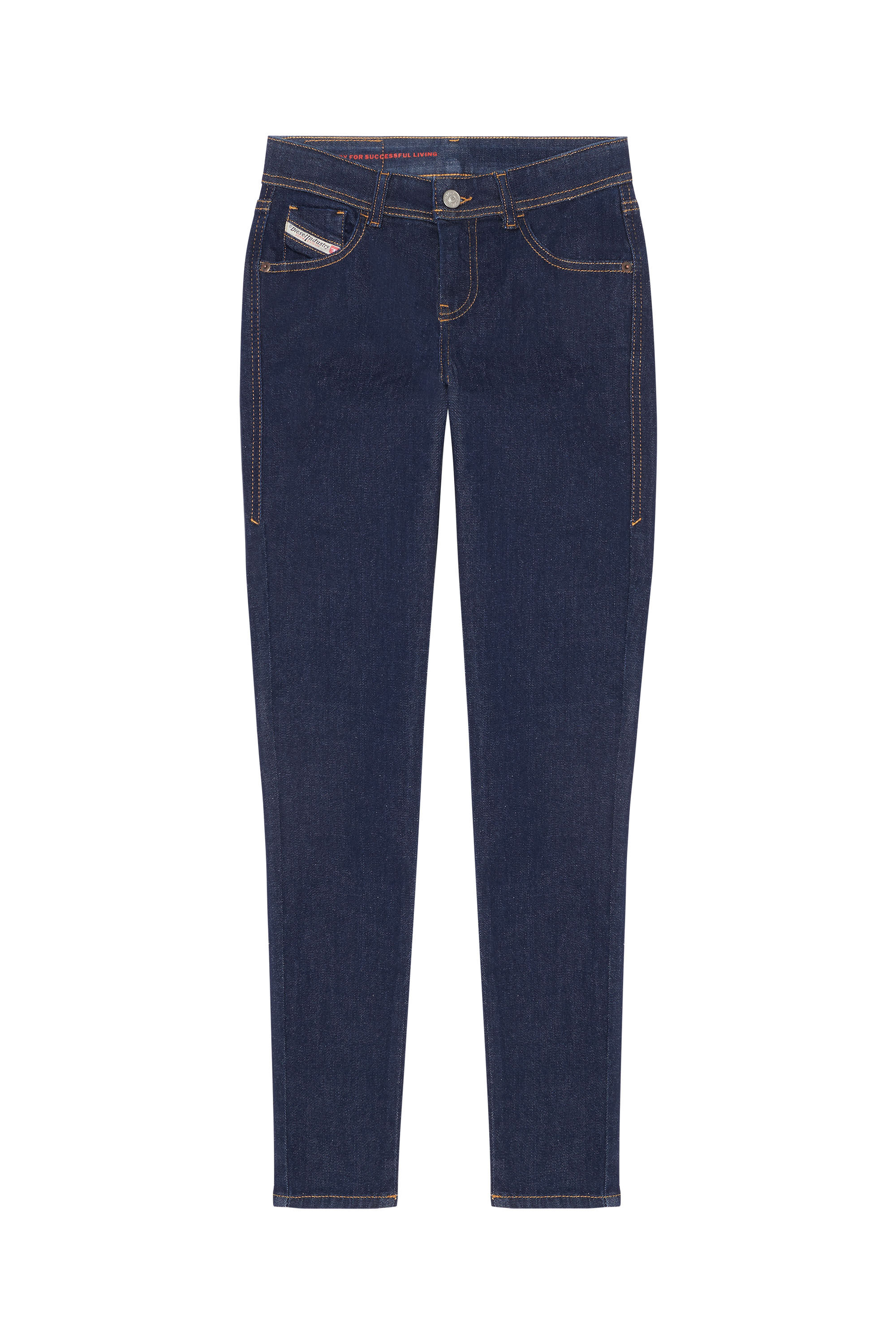 Diesel - Female's Skinny Jeans 2017 Slandy Z9C18, Dark Blue - 2
