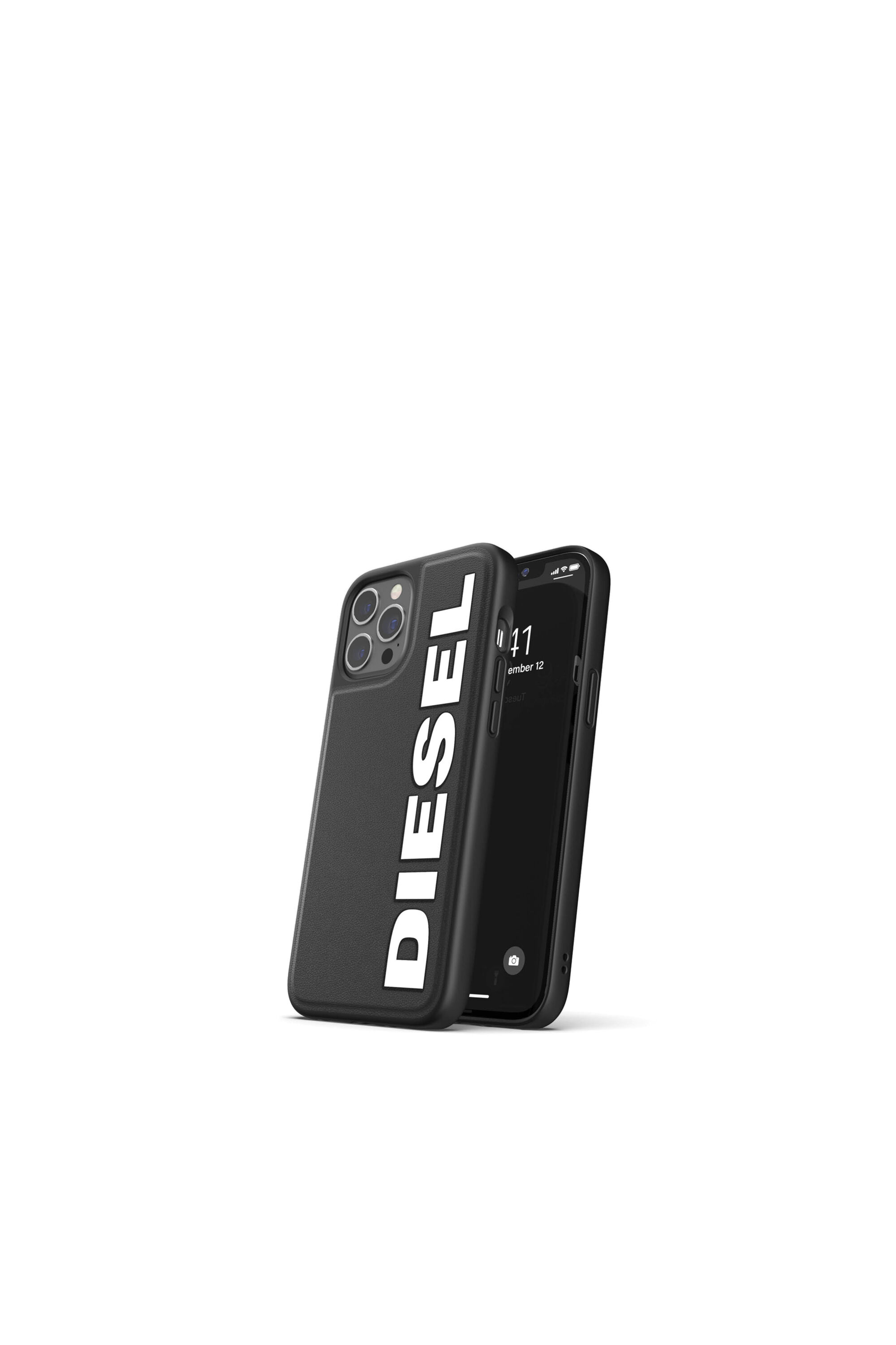 Diesel - 42493 STANDARD CASE, Coque moulée pur iPhone 12 Pro Max Mixte in Noir - 3