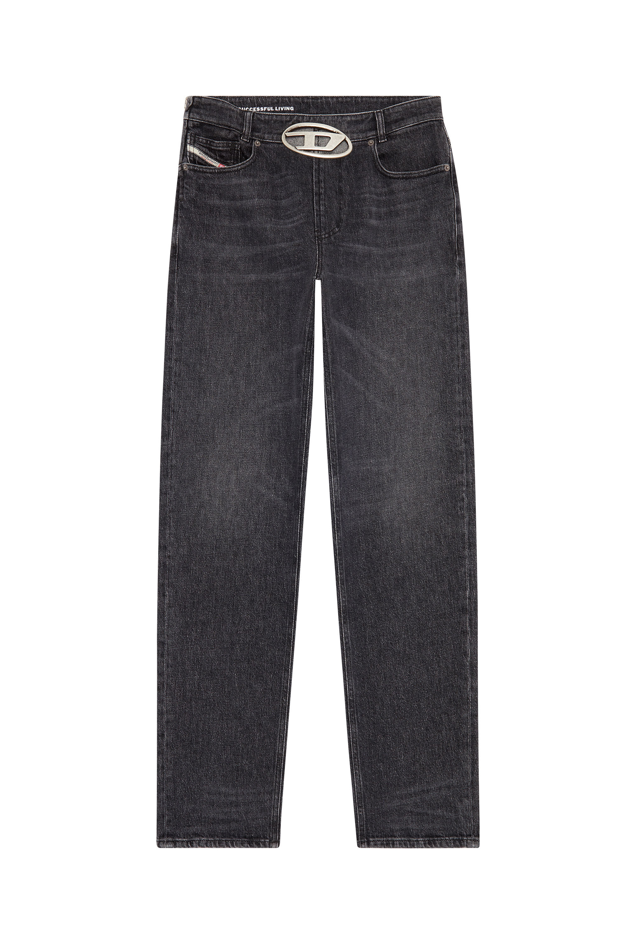 Diesel - Regular Jeans 1988 D-Ark 0CKAH Femme, Noir/Gris foncé - Image 2