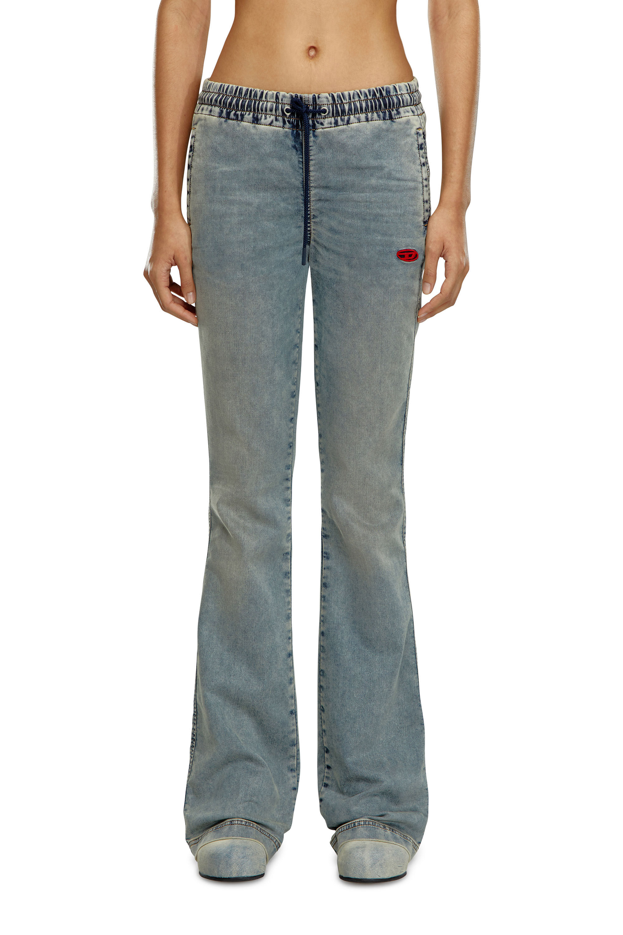 Diesel - Female's Bootcut 2069 D-Ebbey Joggjeans® 068JW, Medium Blue - 3