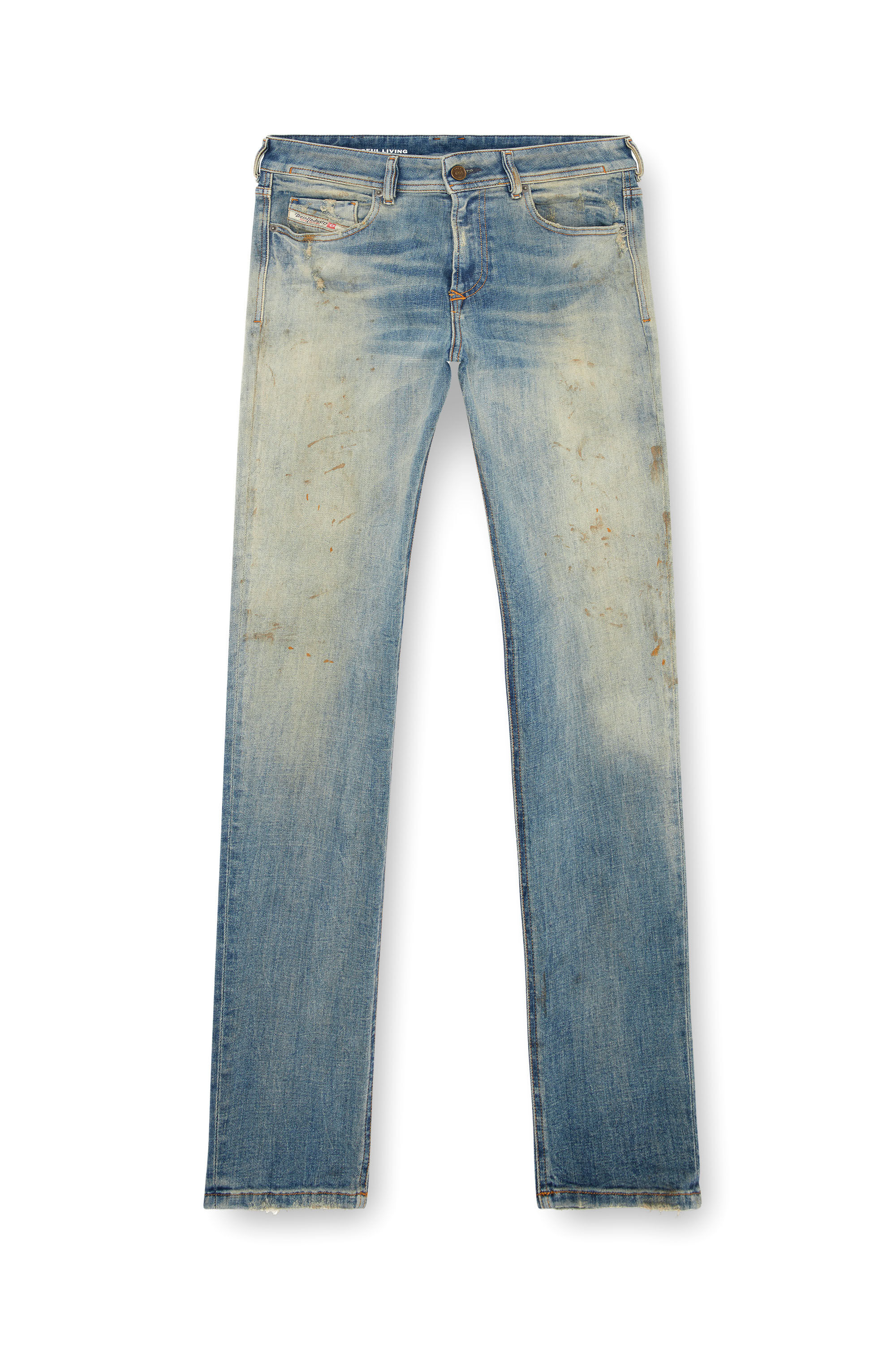 Diesel - Skinny Jeans 1979 Sleenker 09J25 Homme, Bleu moyen - Image 2