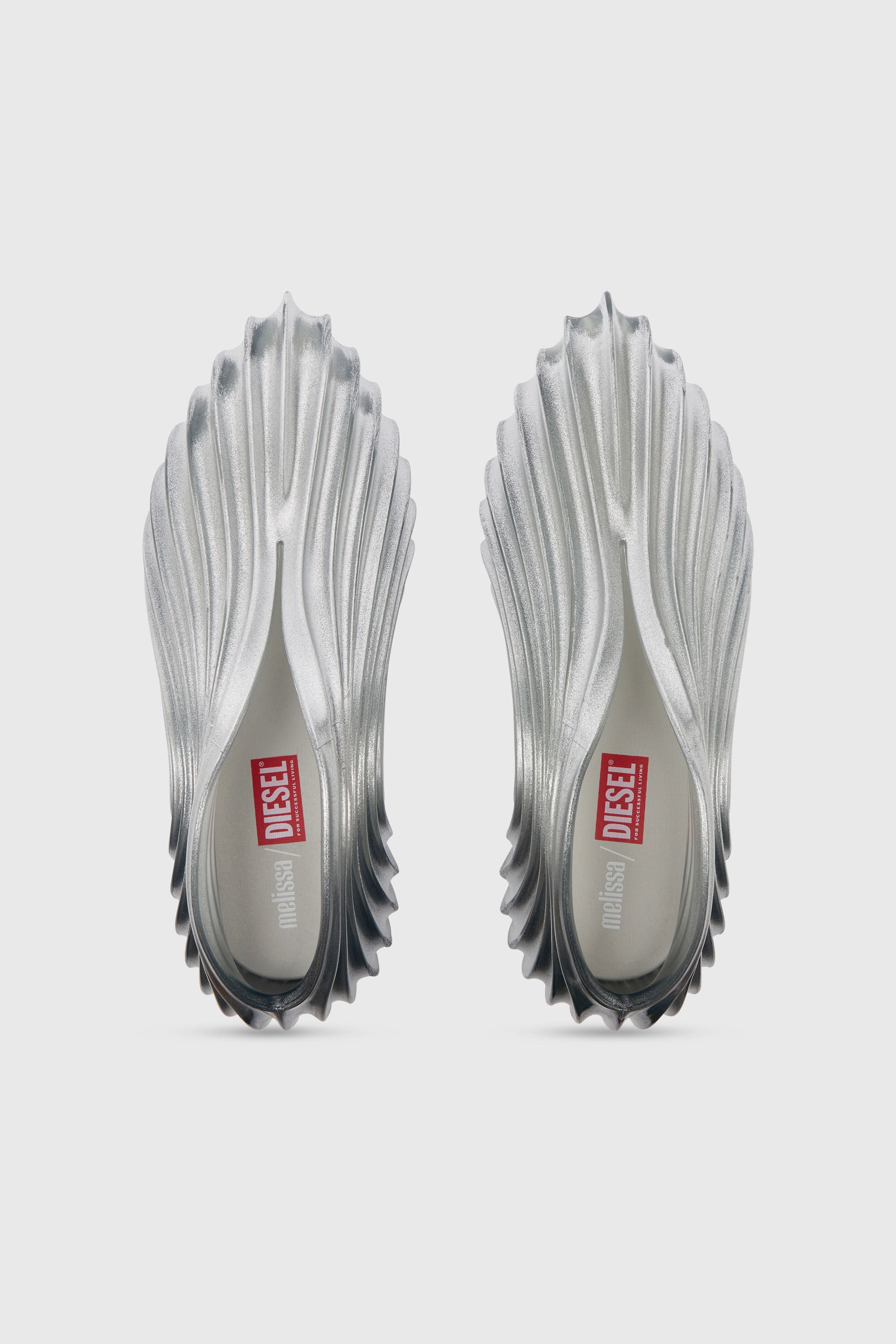 Women's Slip-on sneaker in Melflex® | Silver | Diesel {{Country}}
