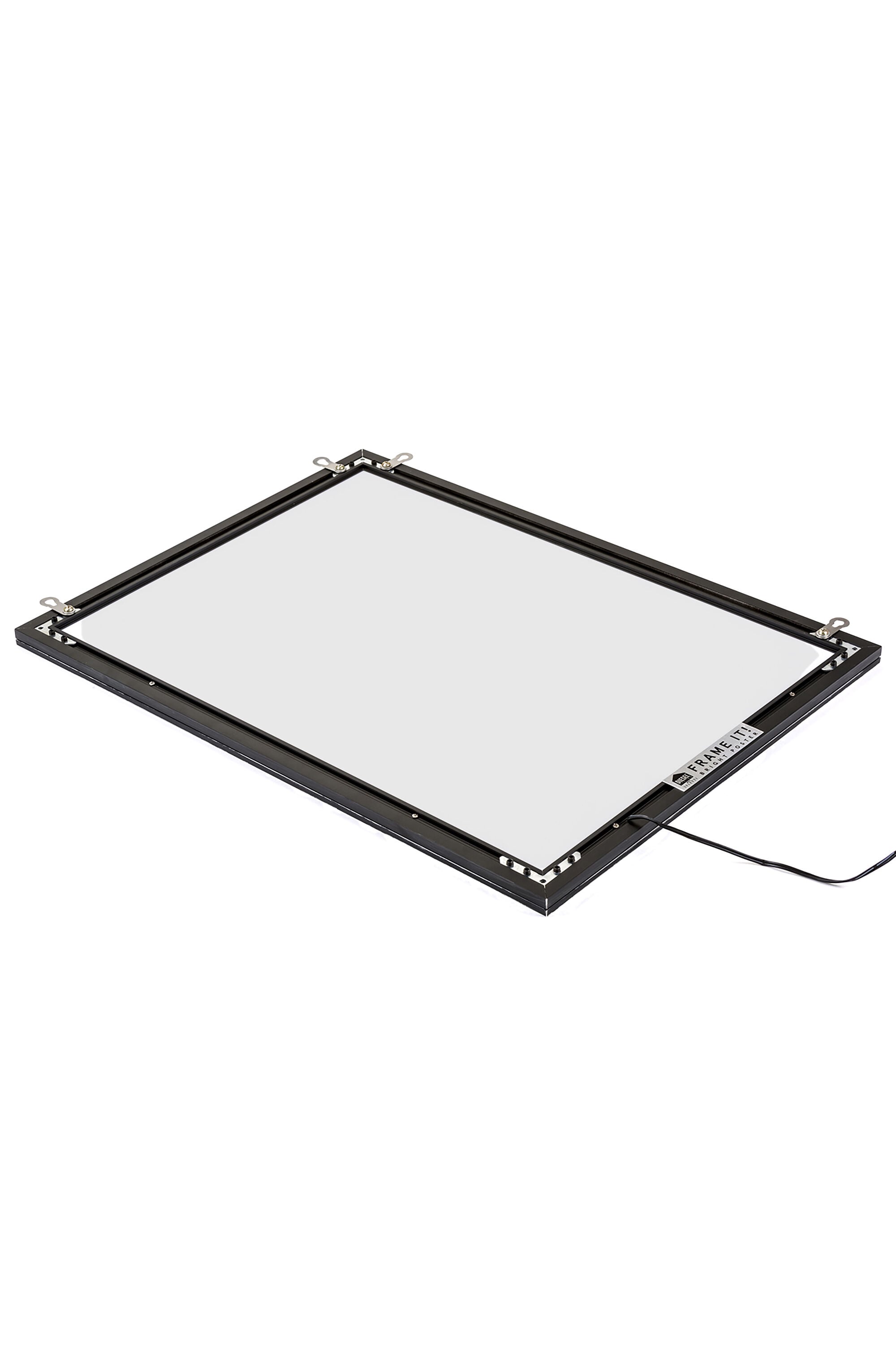 Diesel - 11001 FRAME IT!, Unisex's Medium frame with led backlight in Silver - 2