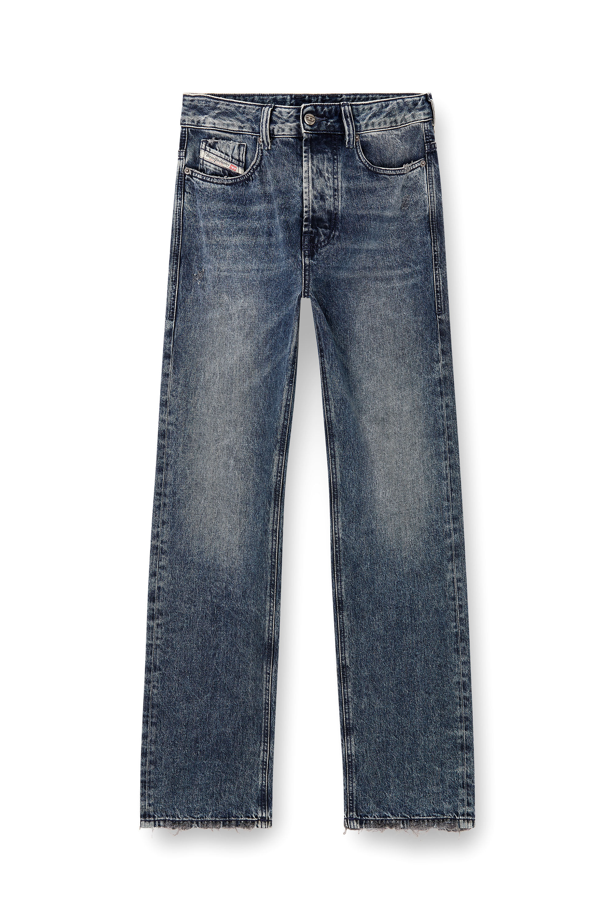 Diesel - Male's Relaxed Jeans 1980 D-Eeper 09N68, Dark Blue - 2
