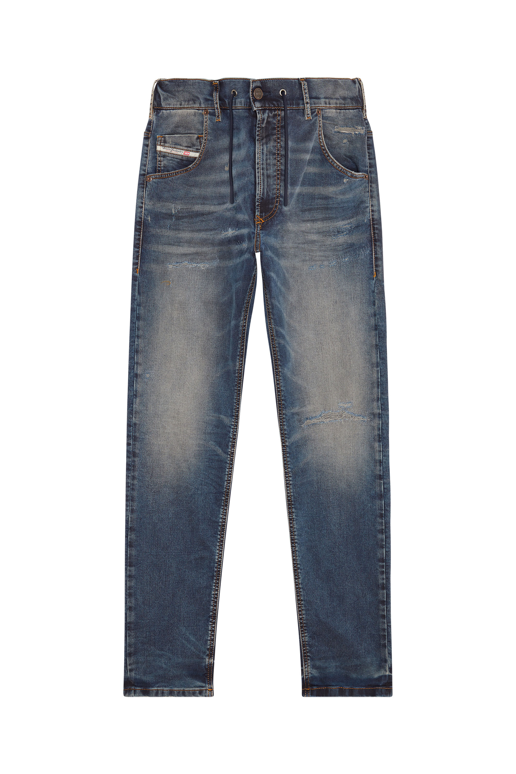 Diesel - Male's Regular 2030 D-Krooley Joggjeans® E9H98, Dark Blue - 2