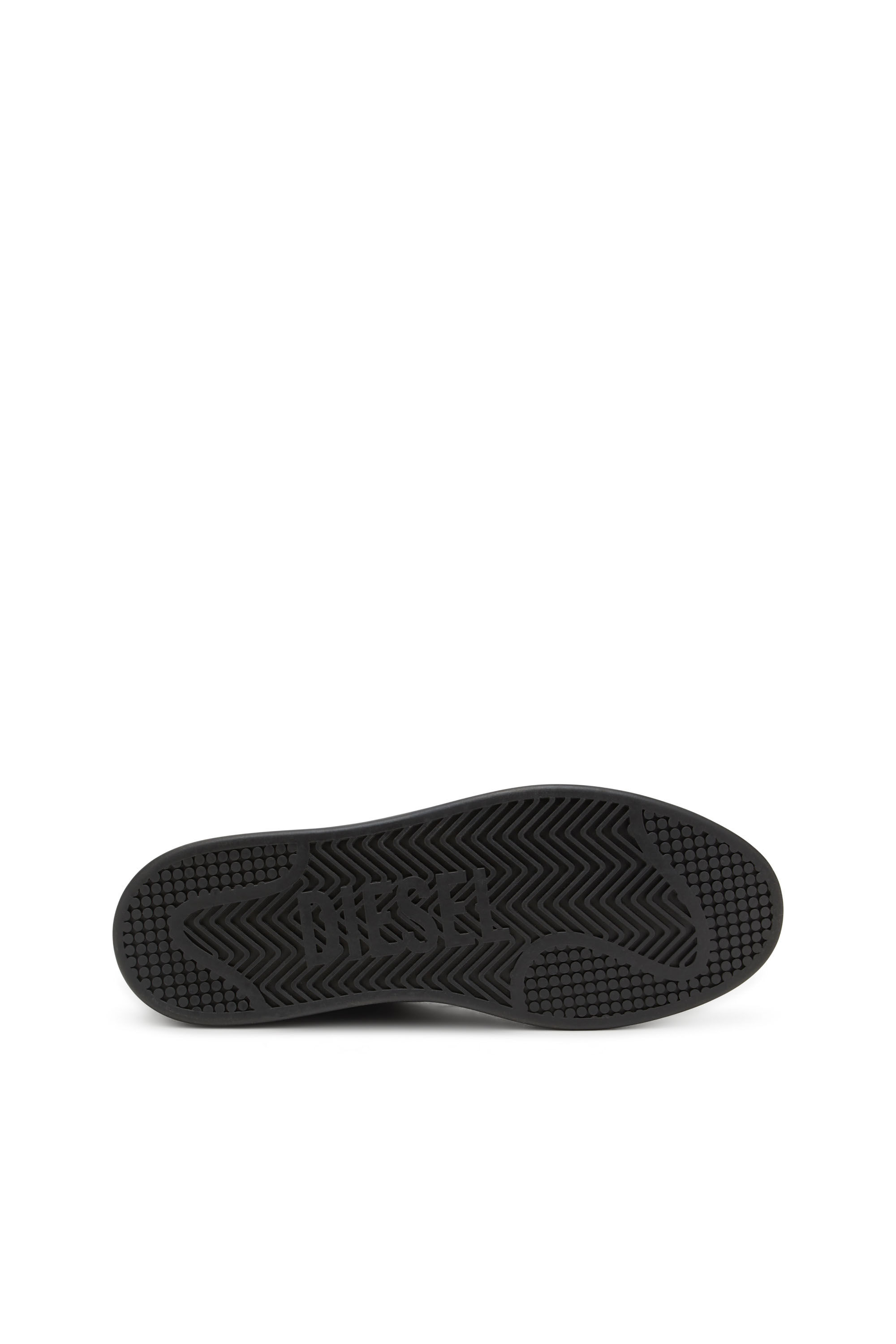 Men's S-Dakota-Leather sneakers with perforated logo | Black