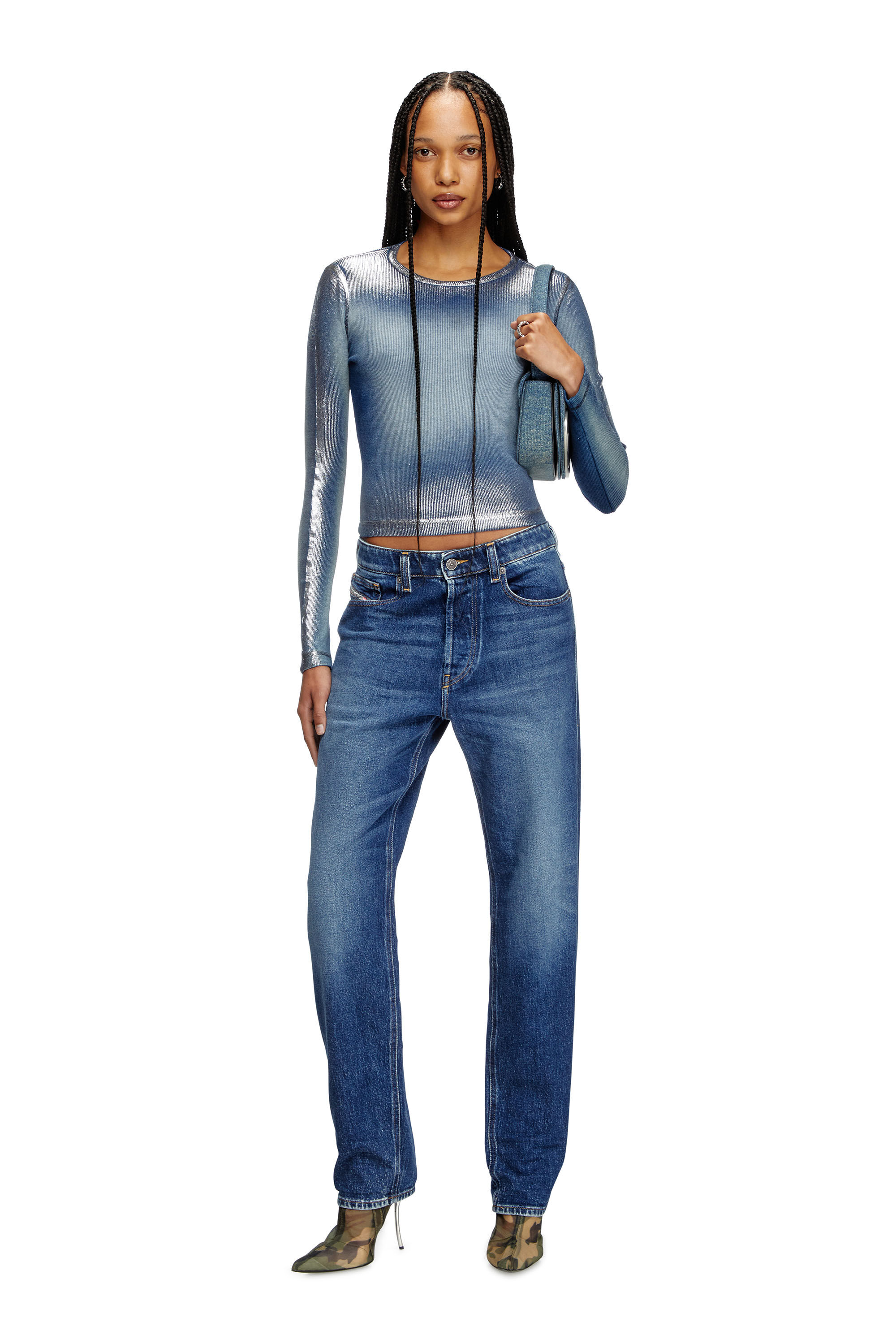 Women's Regular Jeans | Medium blue | Diesel 1988 D-Ark