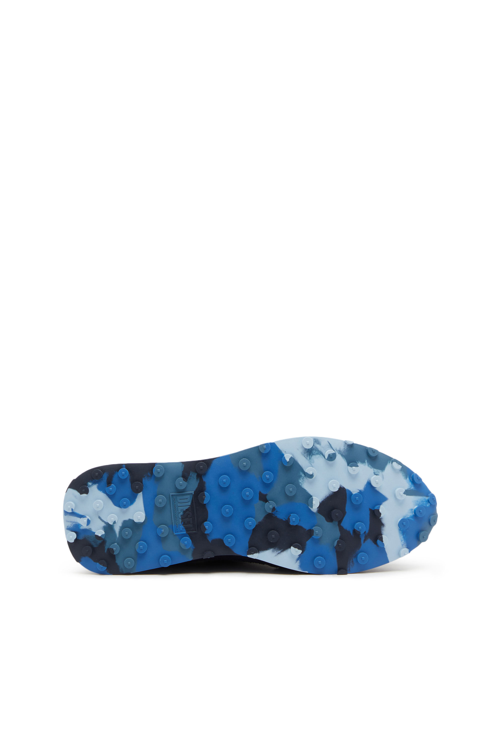 Diesel - S-RACER LC, S-Racer Lc - Sneakers en nylon et daim poilu Homme in Bleu - 5
