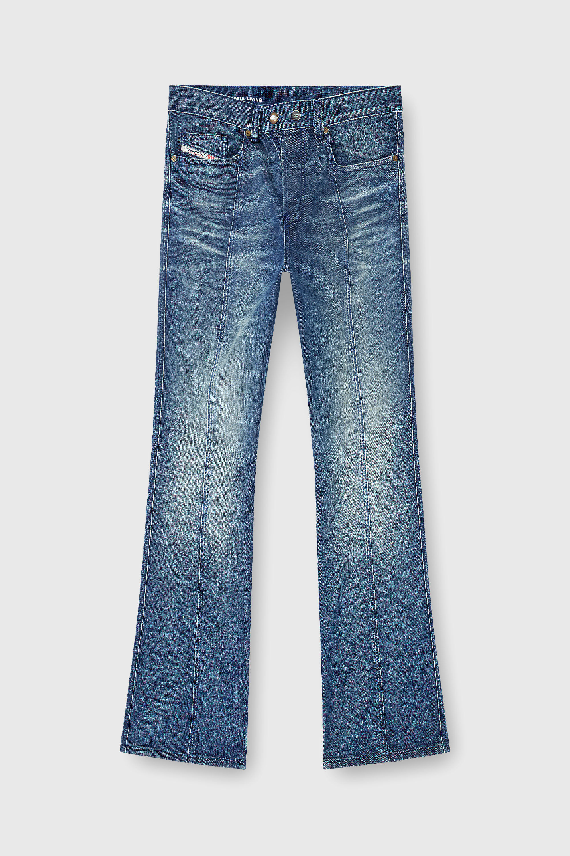 Men's Bootcut Jeans | Regular Waist 1998 D-BuckMedium blue | Diesel US