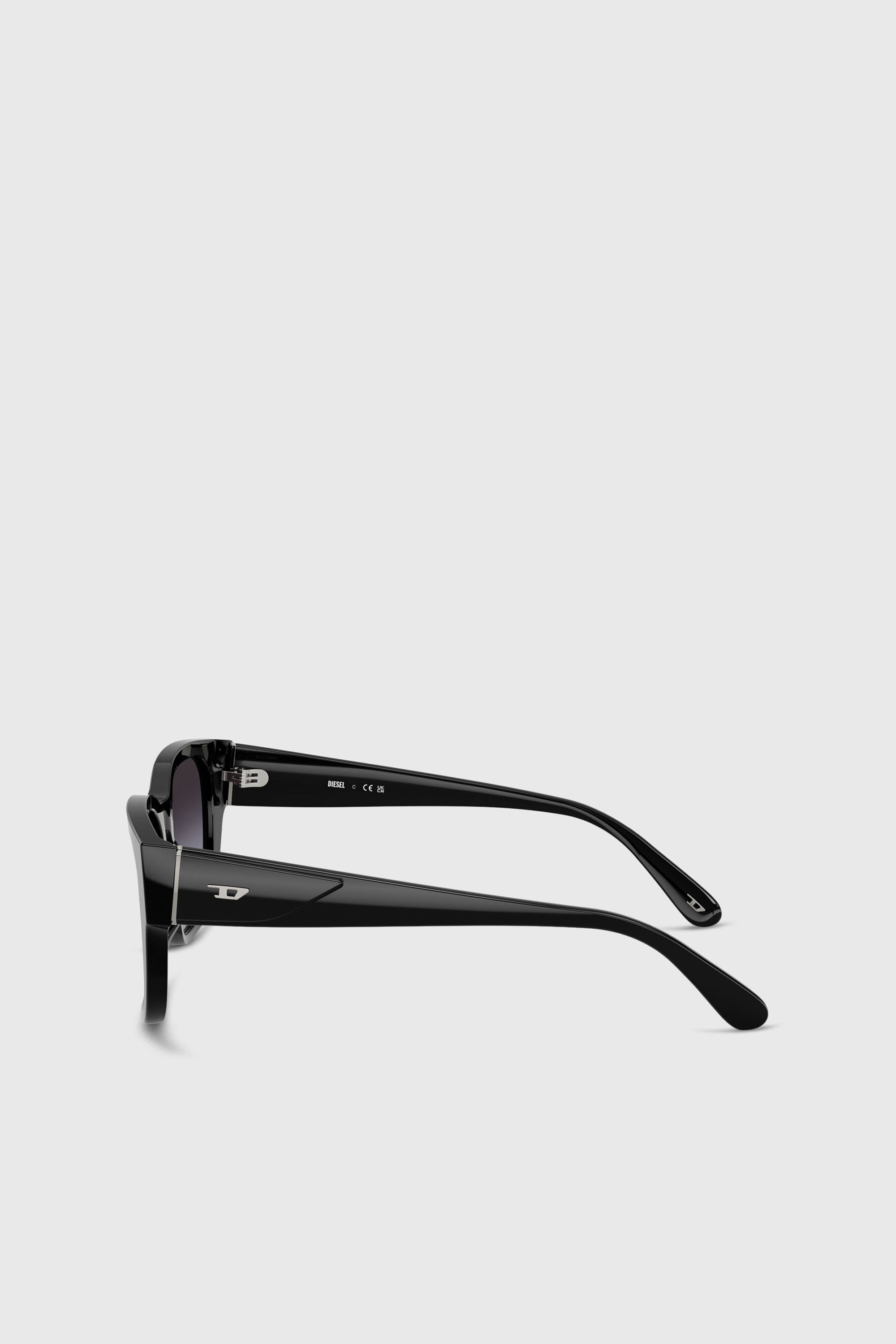 DIESEL ユニセックス　サングラス ブラック　ODL2005 サイズ56 Women's Square sunglasses | Black | Diesel {{Country}}