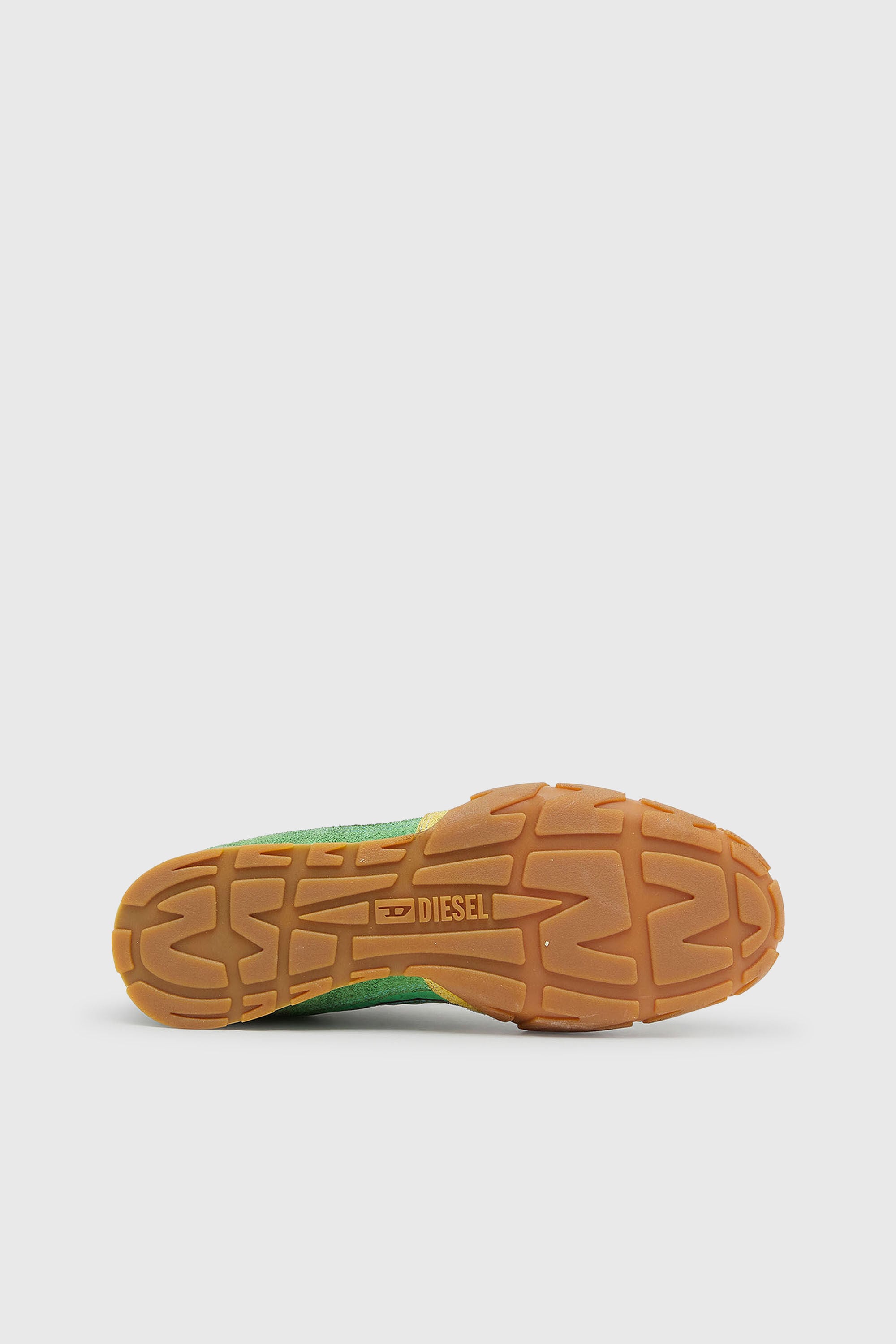 Diesel - S-PAGODHA LOW, S-Pagodha - Zapatillas de piel y nailon Hombre in Verde - 5