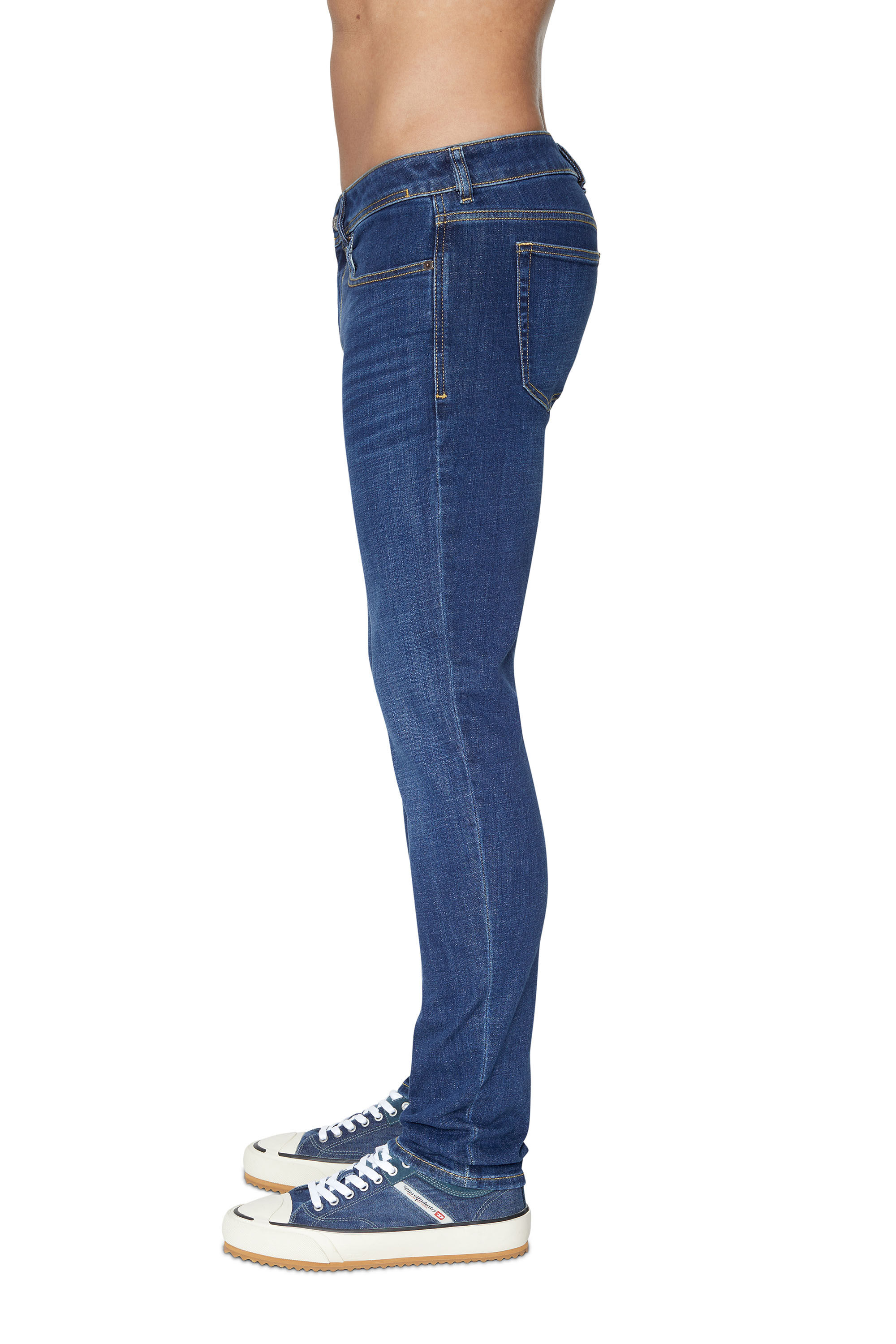 Diesel - Man's Skinny Jeans 1979 Sleenker 09B98, Dark Blue - 5