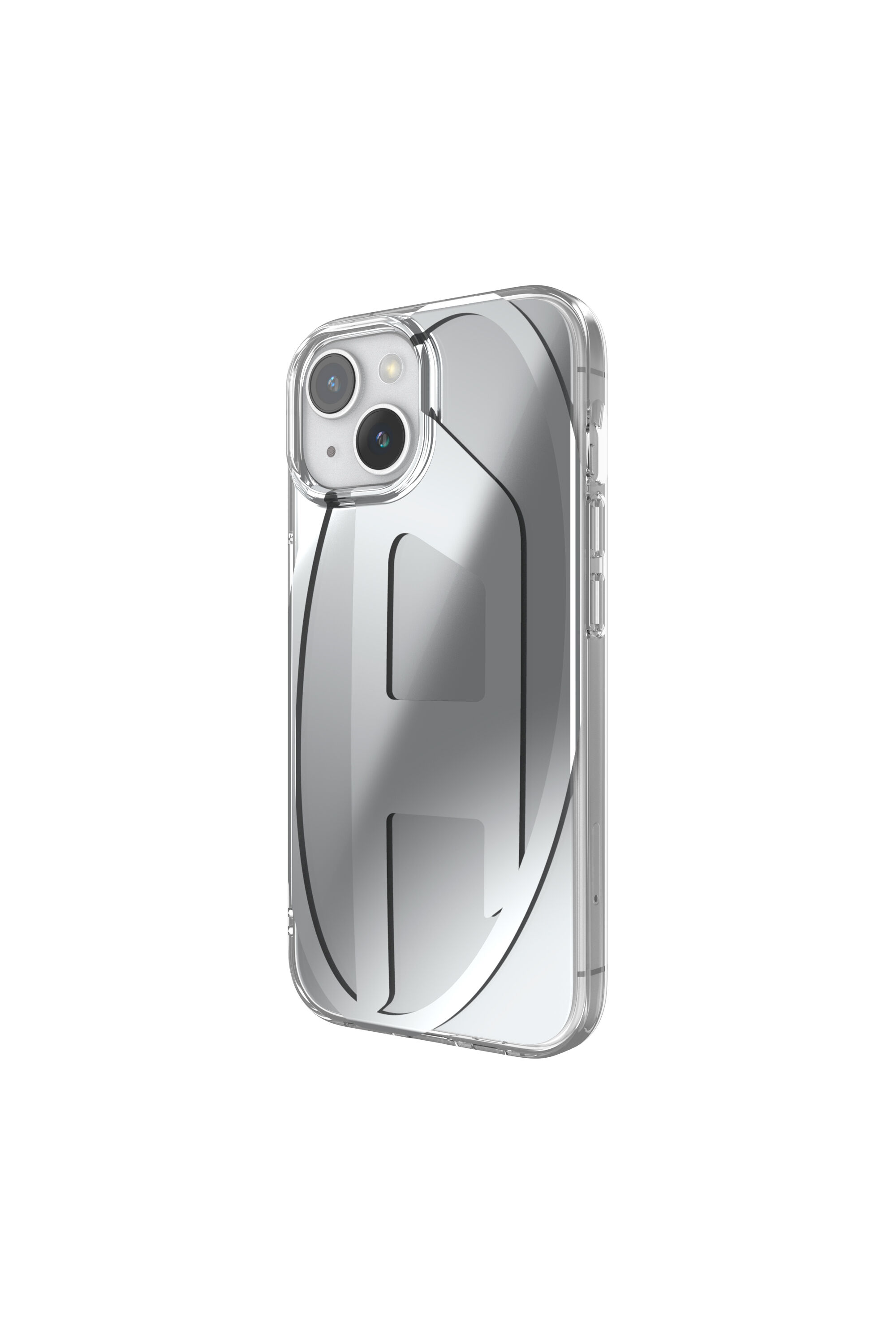 Diesel - 54095 MOULDED CASE, Coque Oval D iP15 Mixte in Gris argenté - 4
