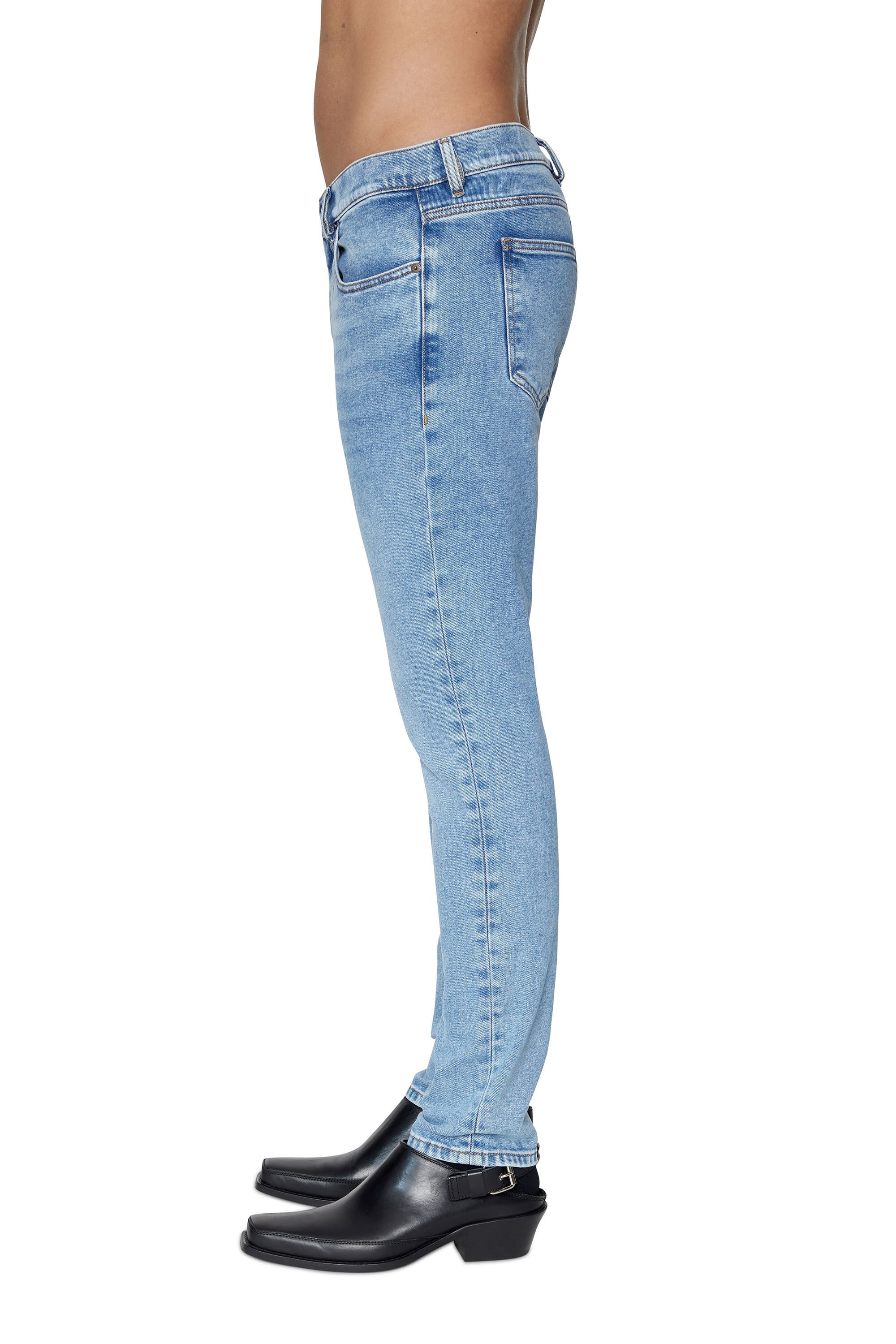 Diesel - Male's Slim Jeans 2019 D-Strukt 09B92, Light Blue - 5