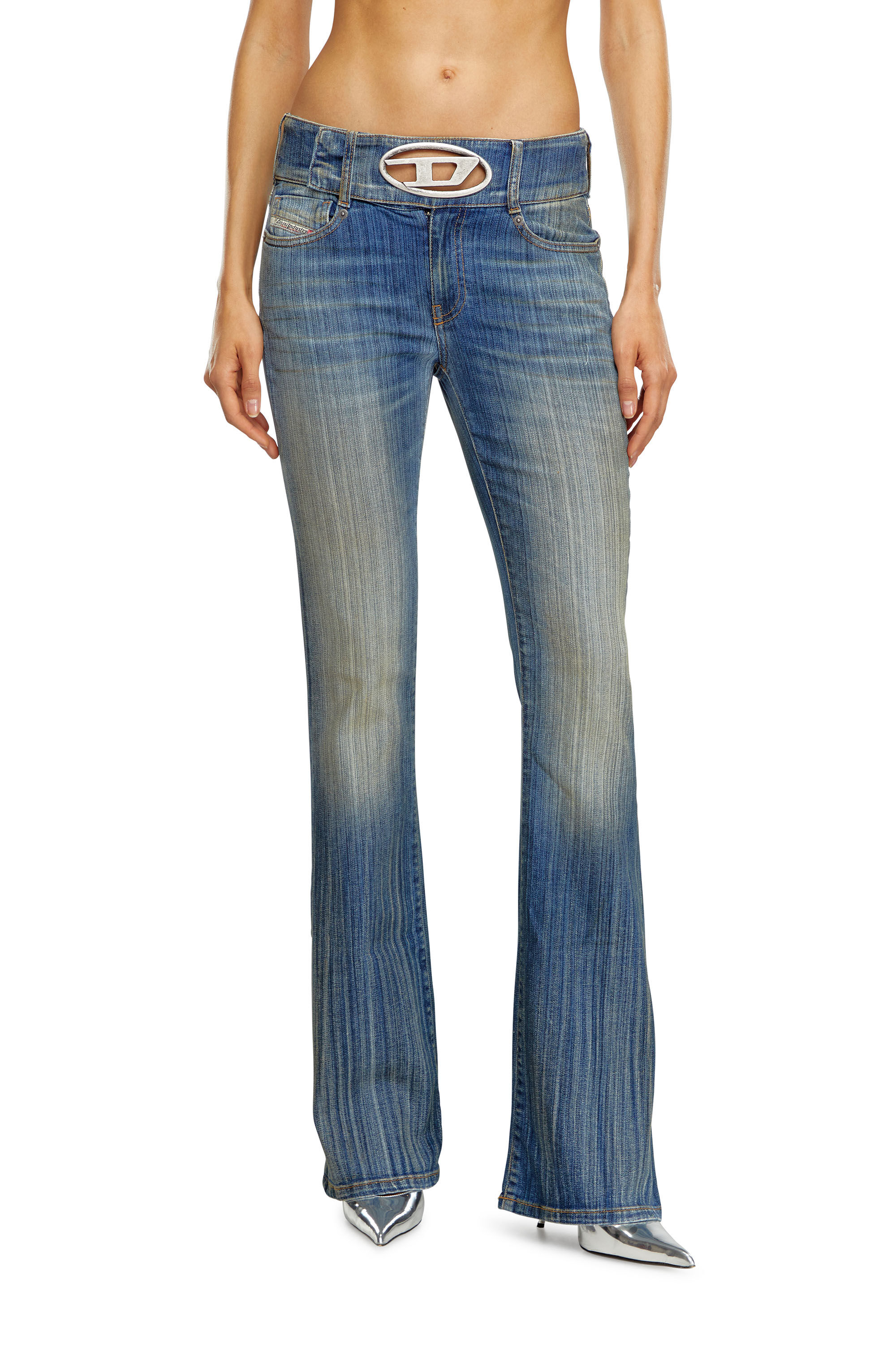 Diesel - Female's Bootcut Jeans D-Propol 0CBCX, Medium Blue - 3