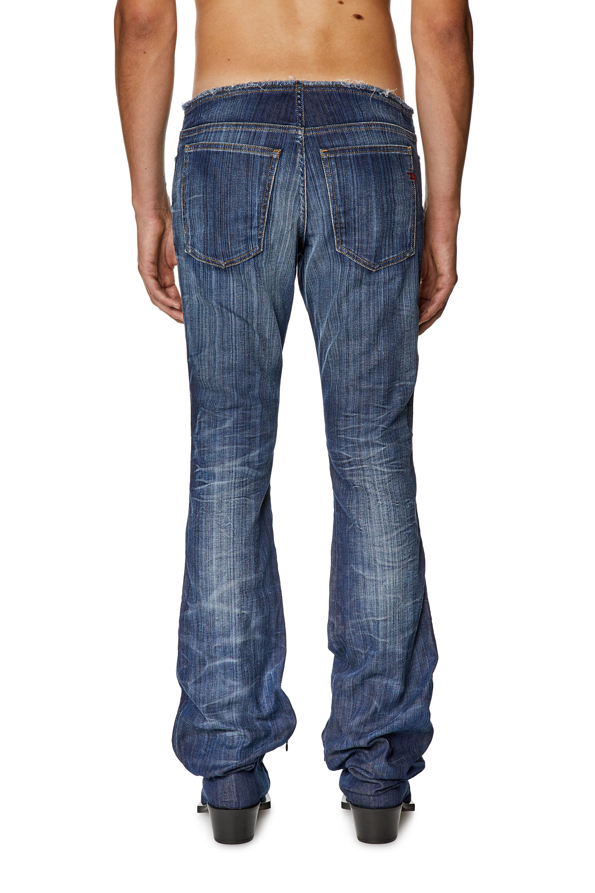 Men's Bootcut Jeans | Dark Blue | Diesel D-Bootcutboot Men's Bootcut Jeans | Dark Blue | Diesel D-Bootcutboot