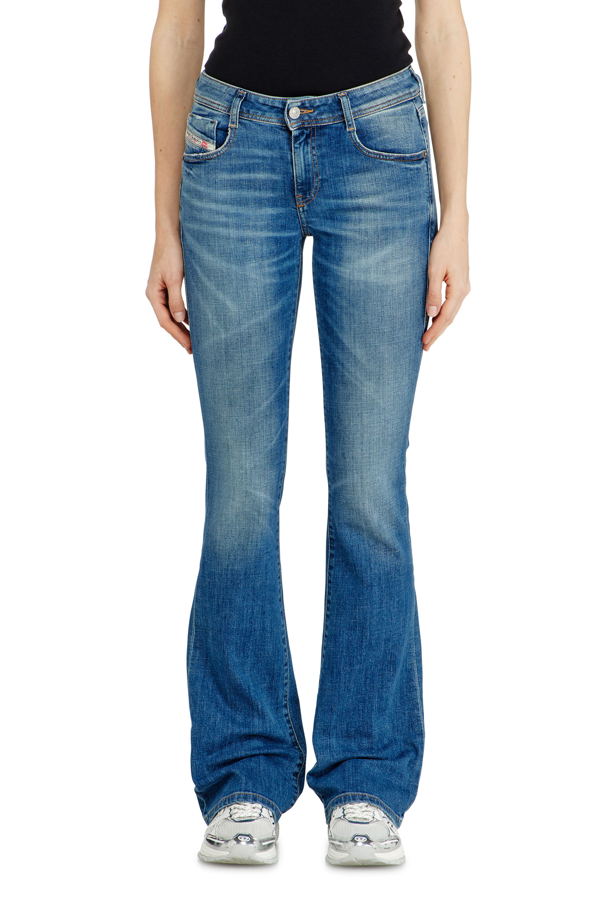 Women's Bootcut Jeans | Medium blue | Diesel 1969 D-Ebbey