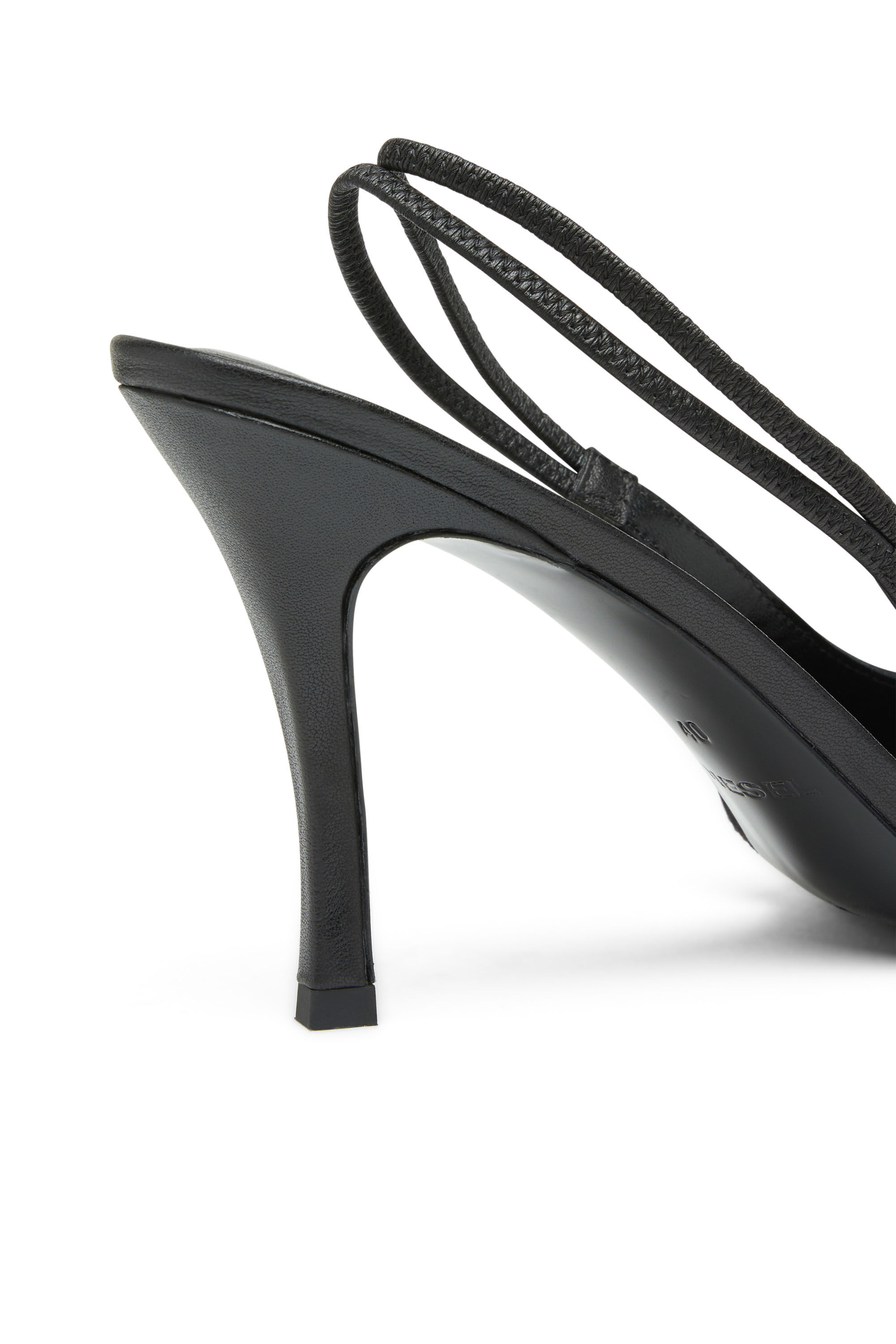 D-VENUS SB Woman: Slingback pumps in nappa leather, D logo D-VENUS SB Woman: Slingback pumps in nappa leather, D logo