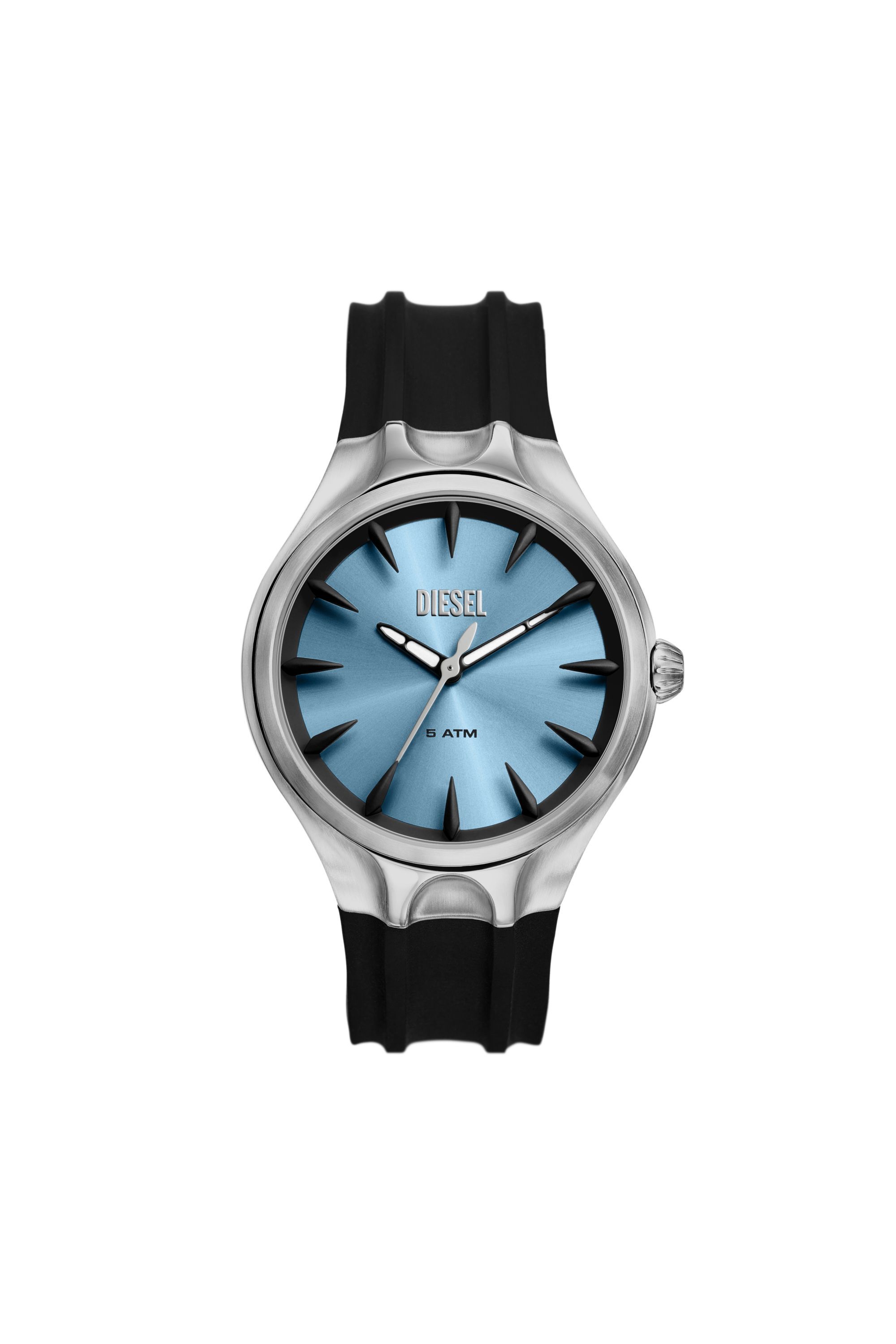 Men's Streamline Silicone Watch | Black | Diesel