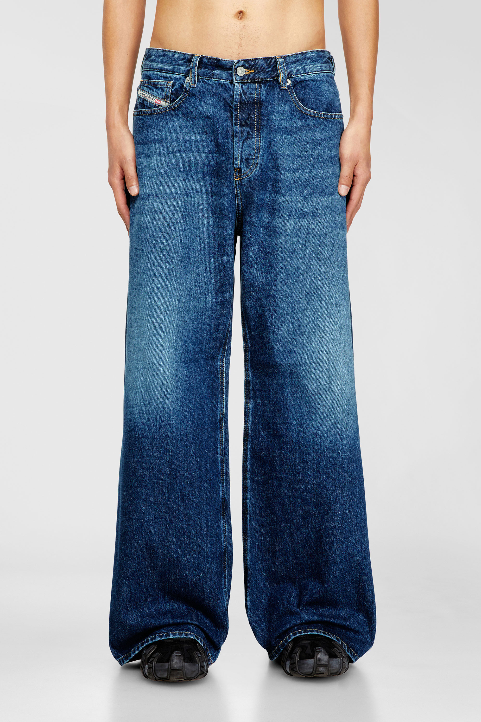 Women's Relaxed Jeans | Low Waist 1996 D-Sire | Dark Blue | Diesel CA