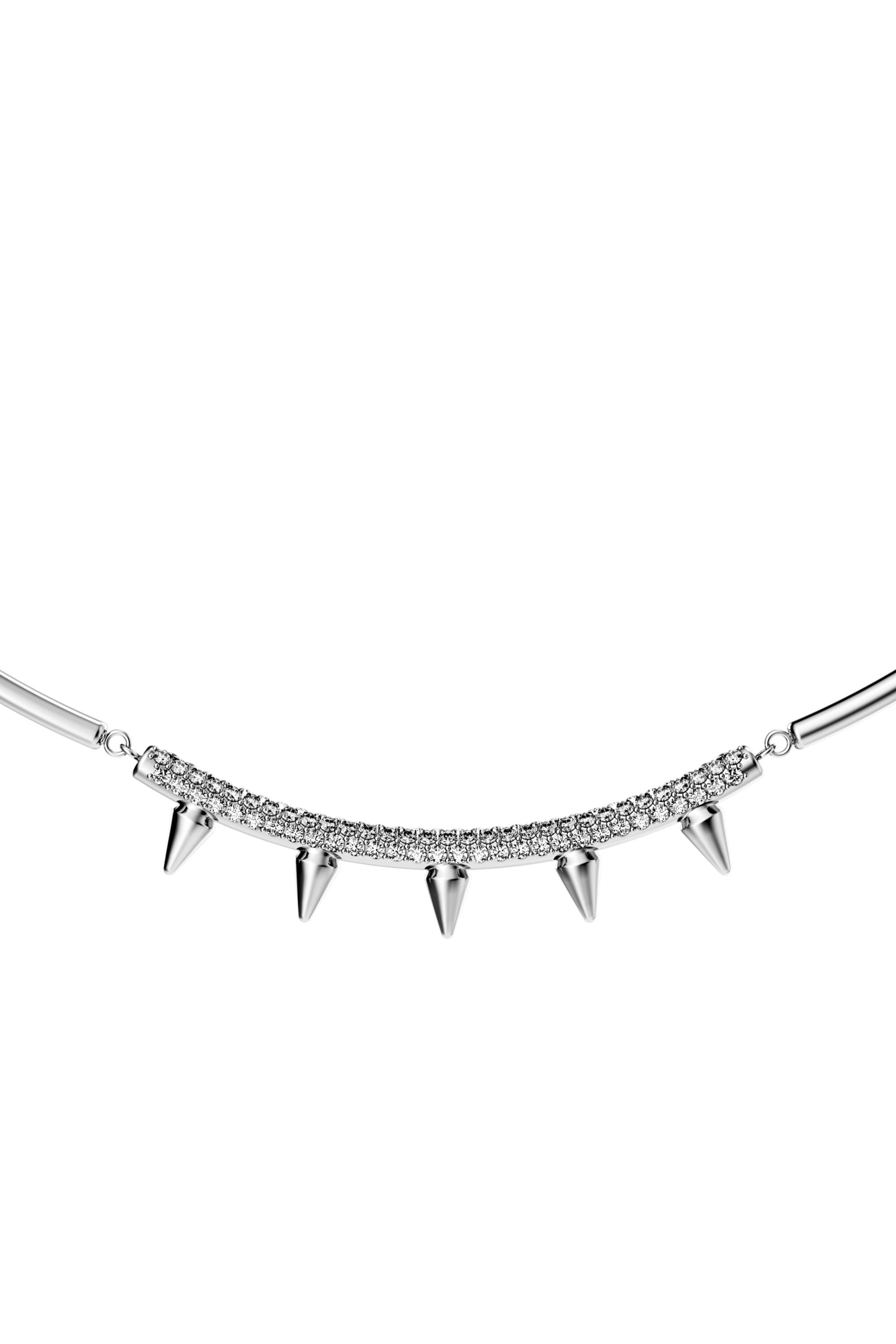 Diesel - DX1724040, Unisex's Stainless Steel Chain Necklace in Silver - 2