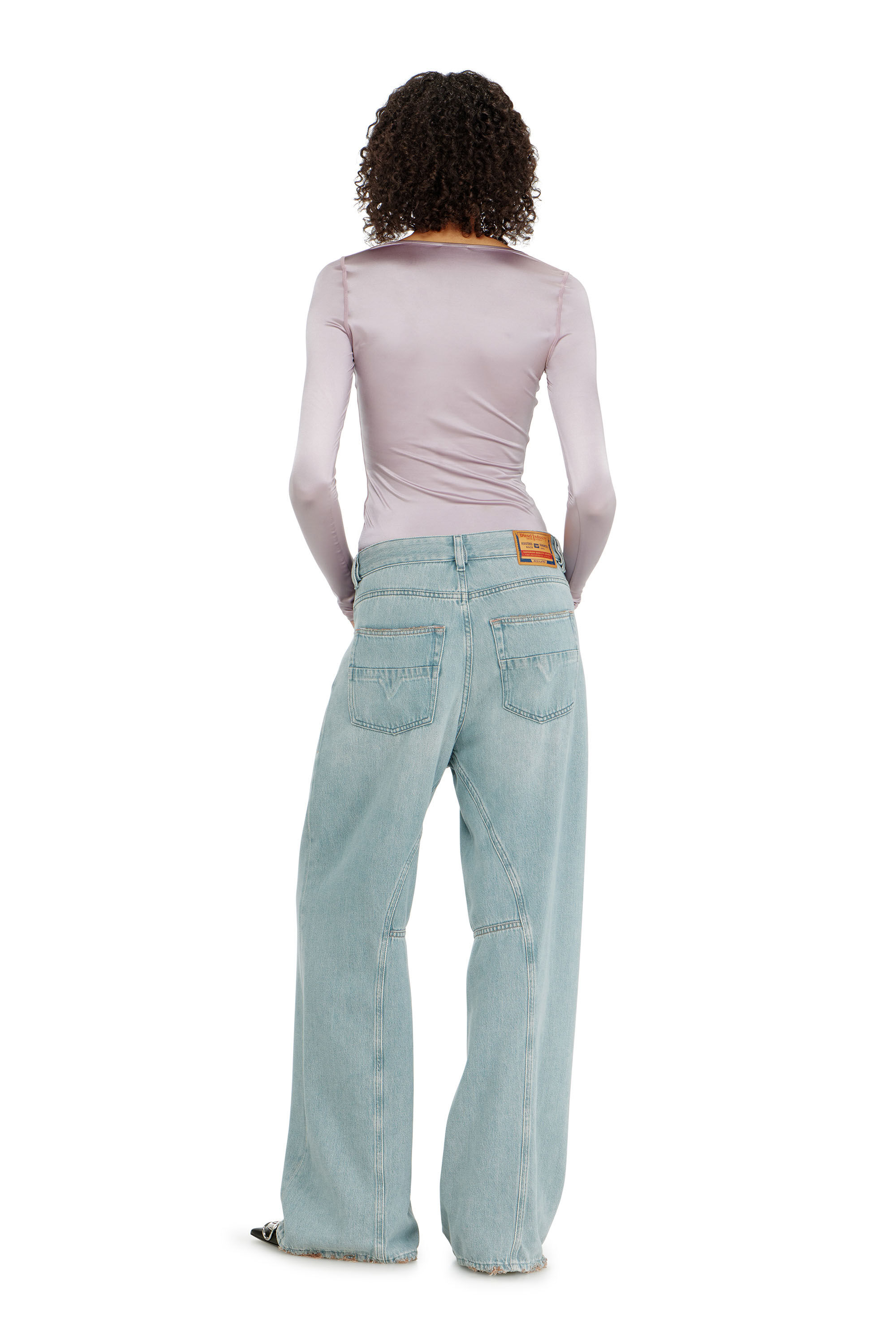Women's Relaxed Jeans | Light Blue | Diesel 1996 D-Sire