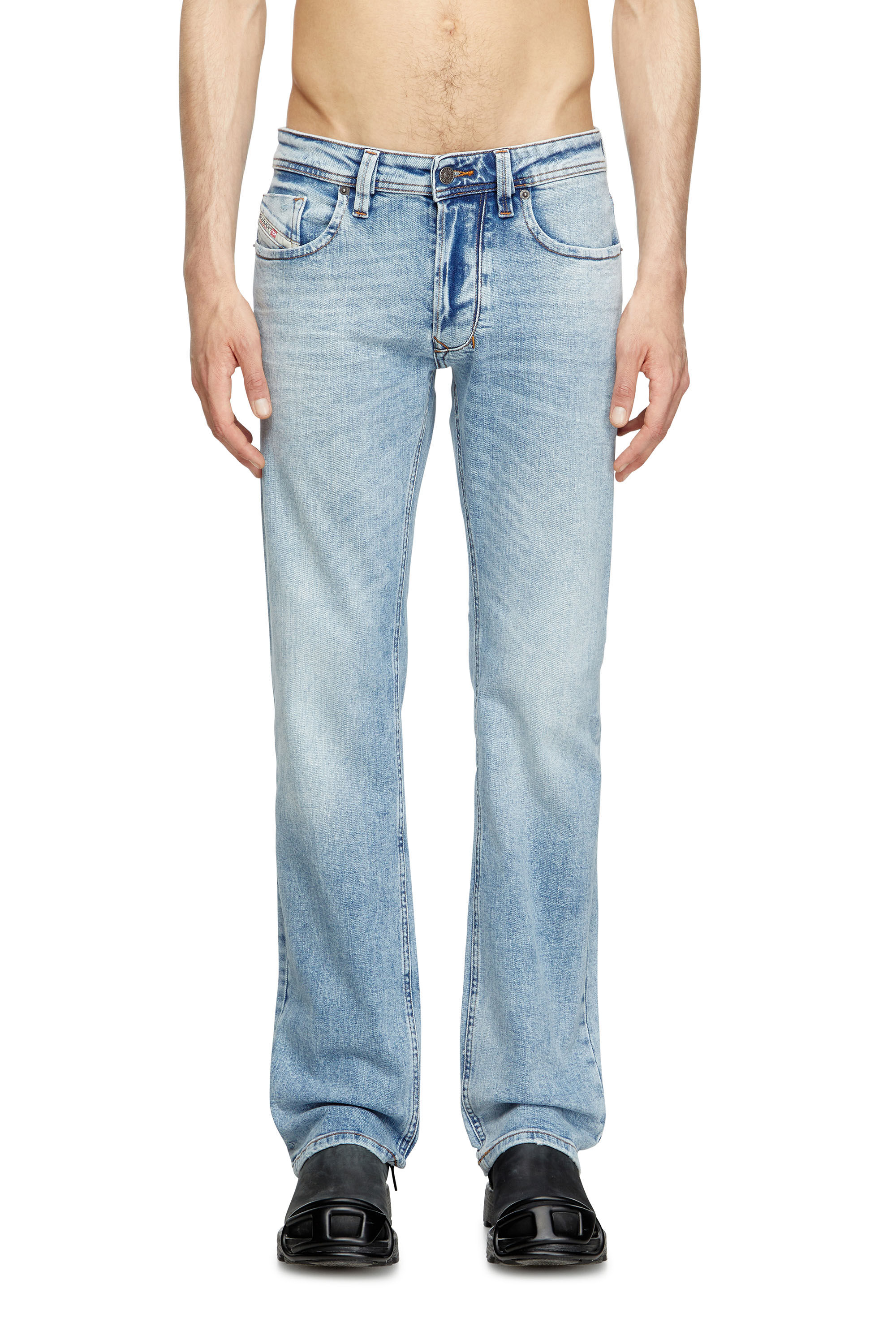 Men's Regular Jeans | Light Blue | Diesel 1985 Larkee