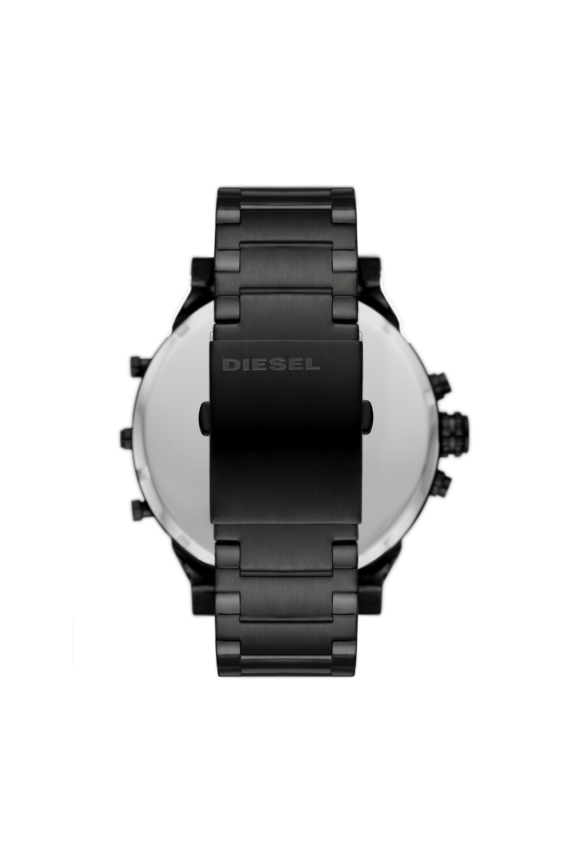 Diesel - DZ7435, Male's Mr. Daddy 2.0 chronograph black stainless steel watch in Black - 2