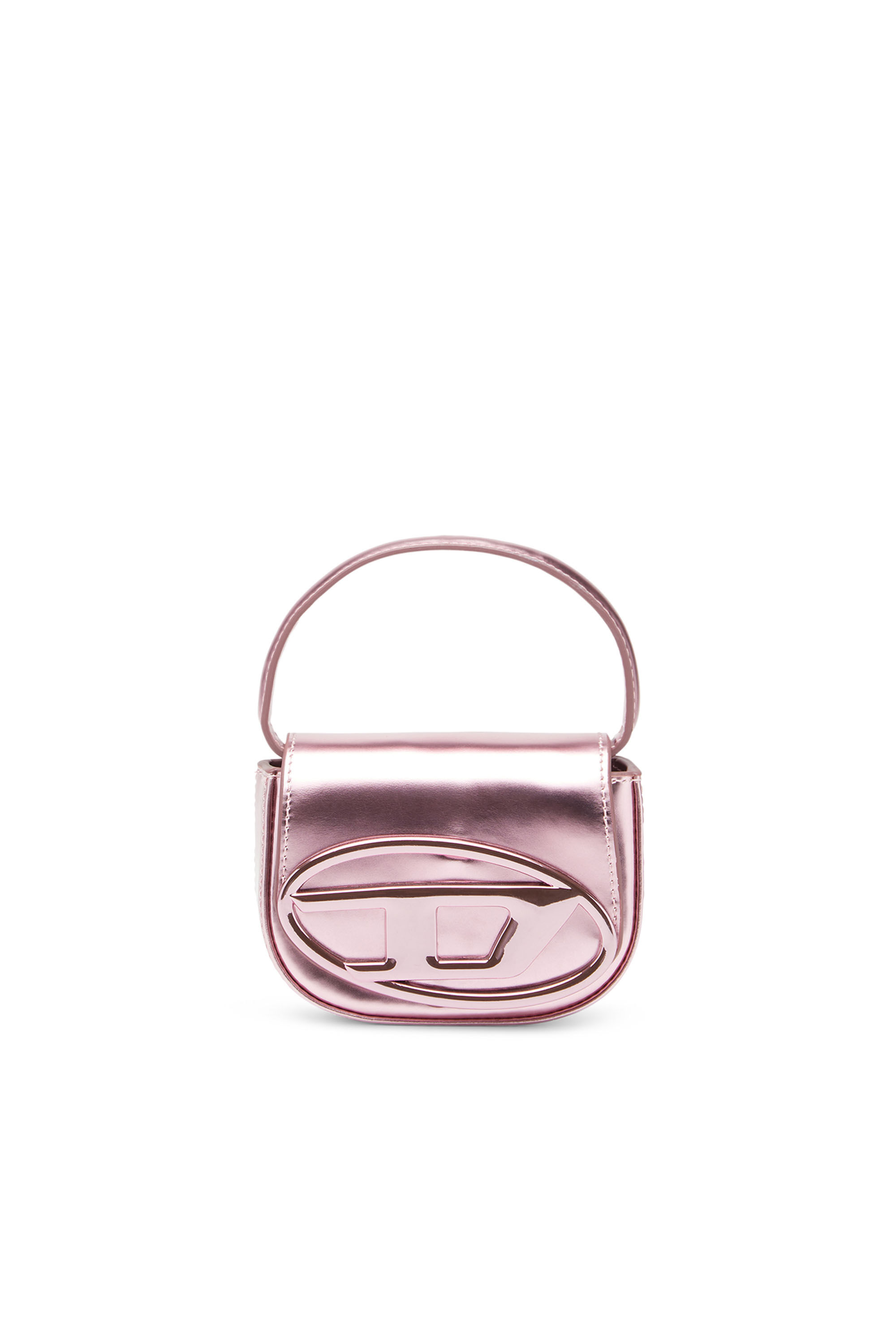 Diesel - 1DR-XS-S, Female's 1DR-XS-S-Iconic mini bag in mirrored leather in Pink - 1