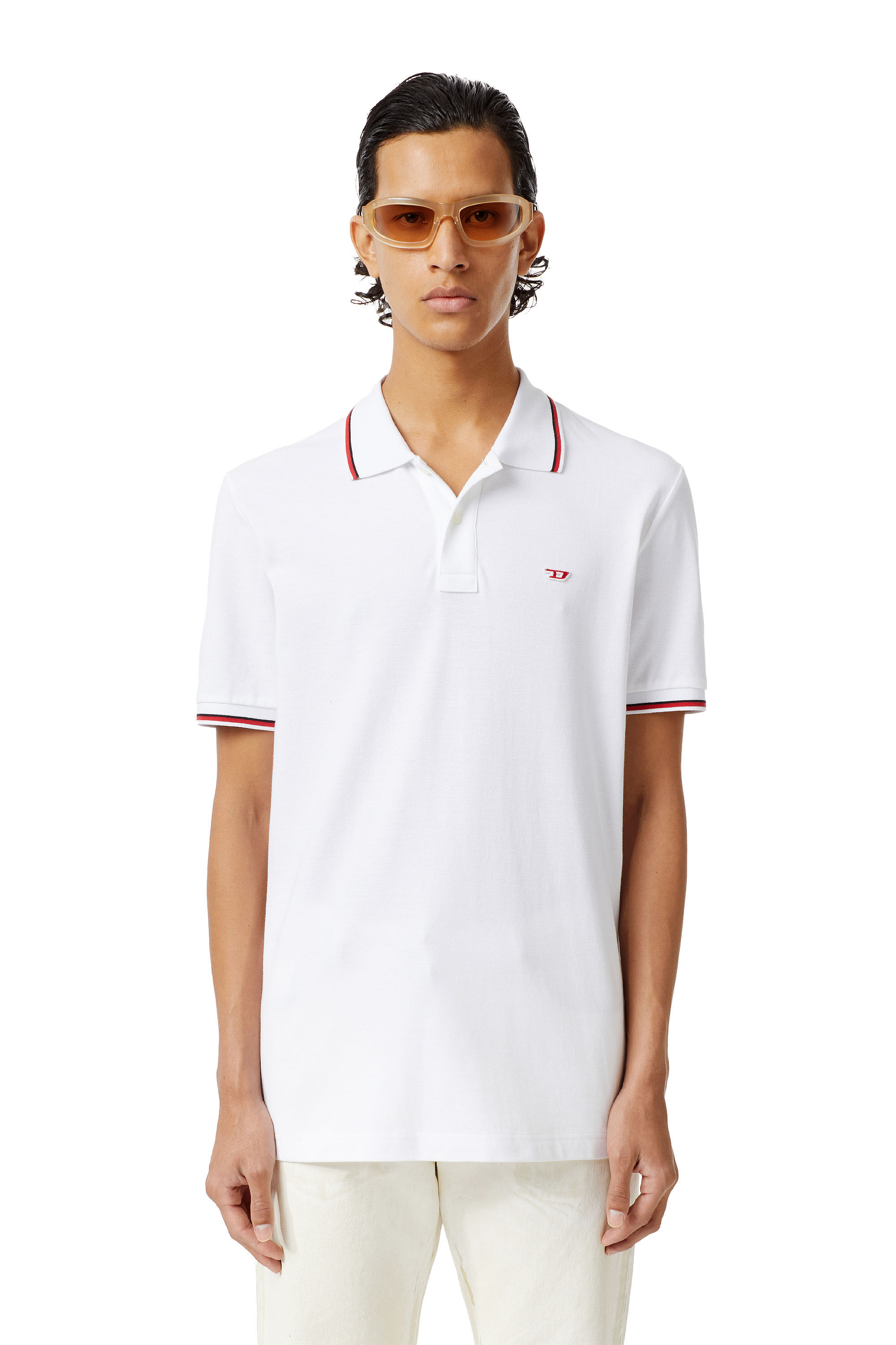 Tシャツ・カットソー DONDUP Woman Polo Shirt White DS027JF0353DXXX 107 Women's Polo Shirt - Gill Marine Official US Store