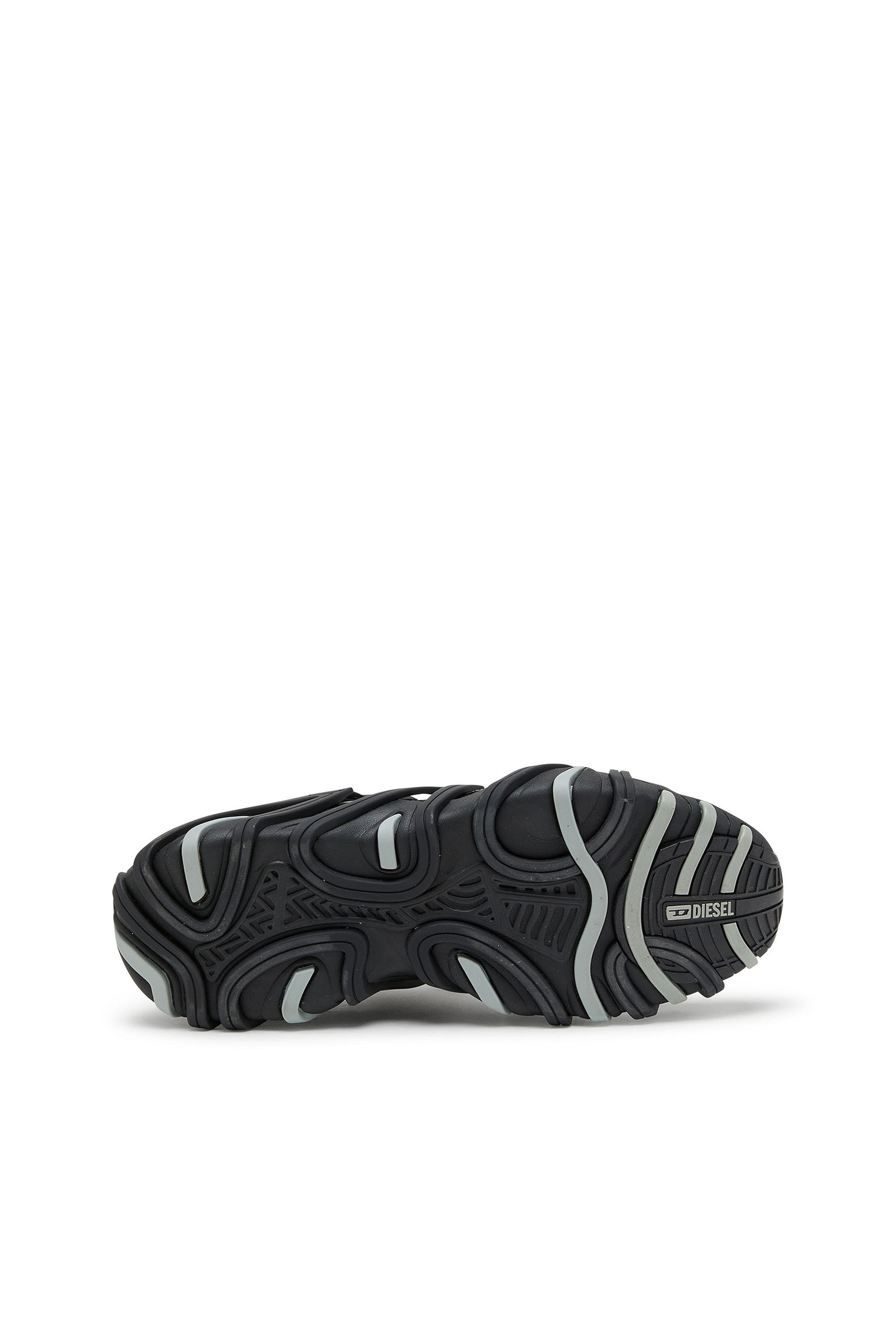 Diesel - S-PROTOTYPE CR LACE X, S-Prototype Cr-Sneakers en mesh et PU avec double laçage Homme in Polychrome - 5